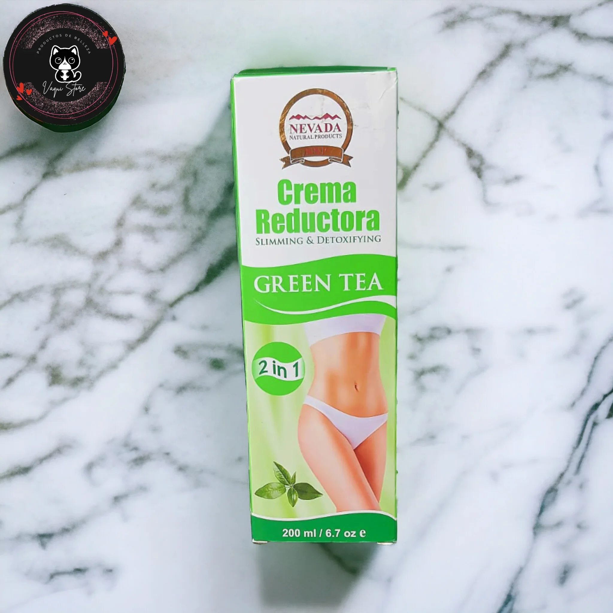 Crema Reductora con extracto de Ginseng y Te Verde 2