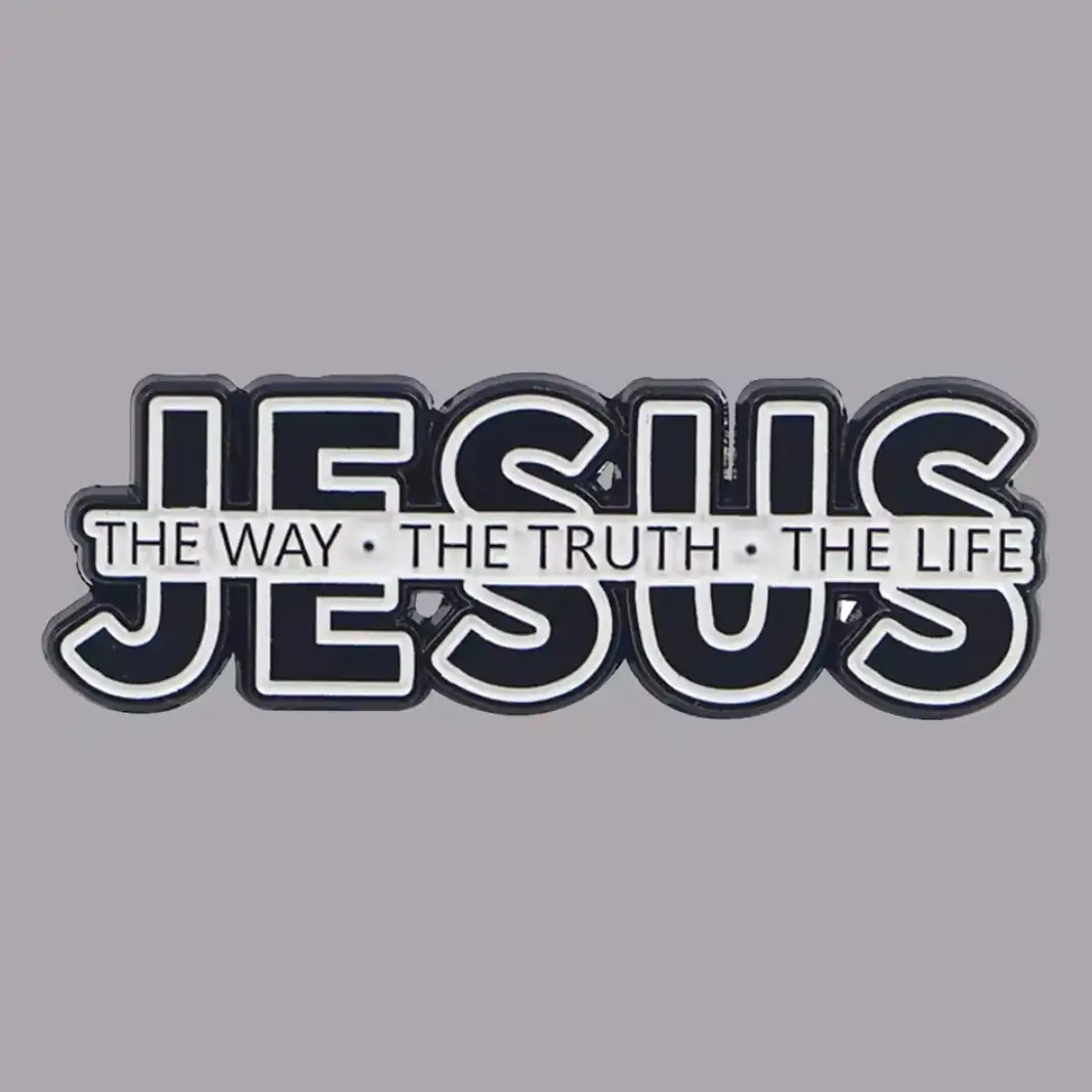 Broche Jesús: El camino, La verdad, La vida