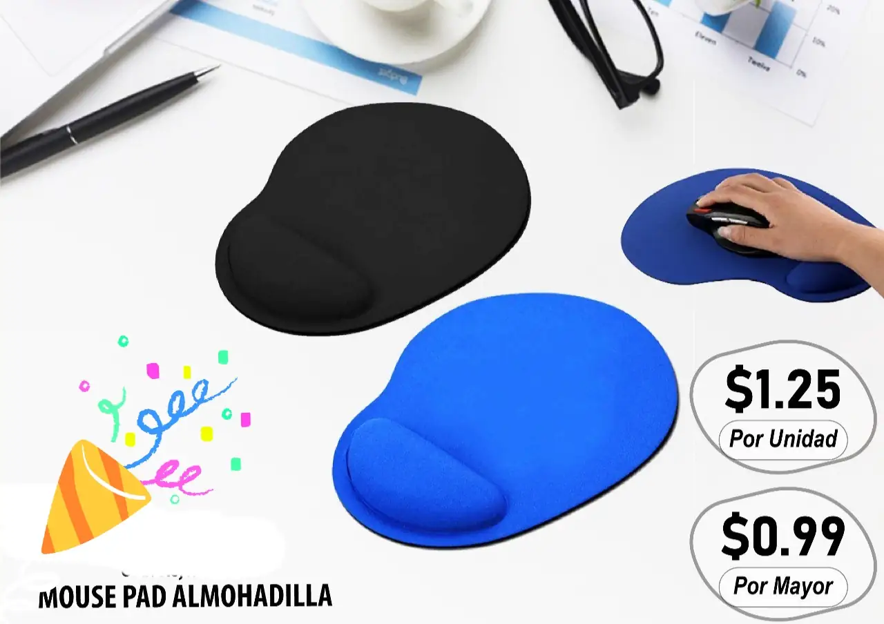 Mouse Pad Con Almohadilla