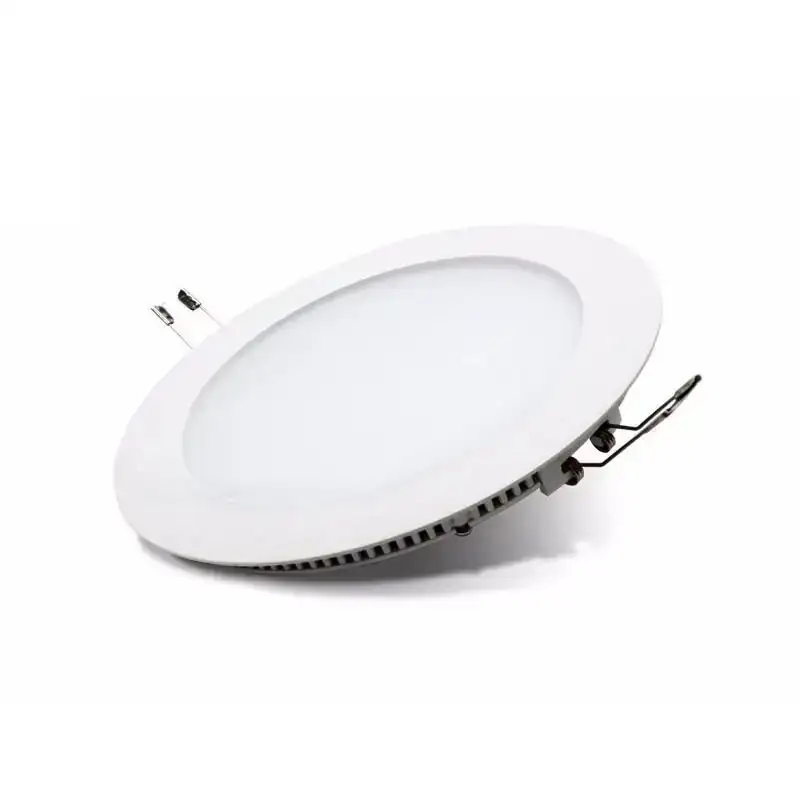 Panel led 12w redondo incrustar 