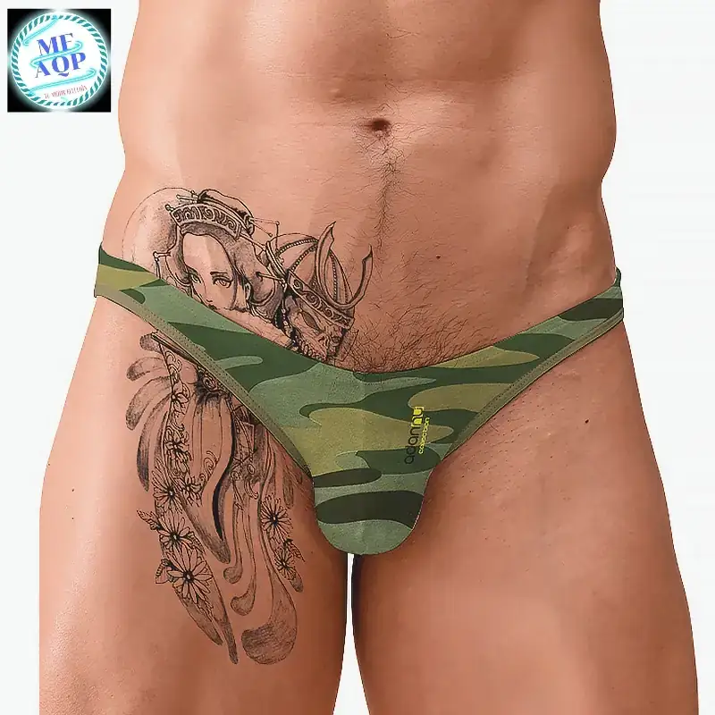 SLIP CAMUFLADO CORTE BAJO  2