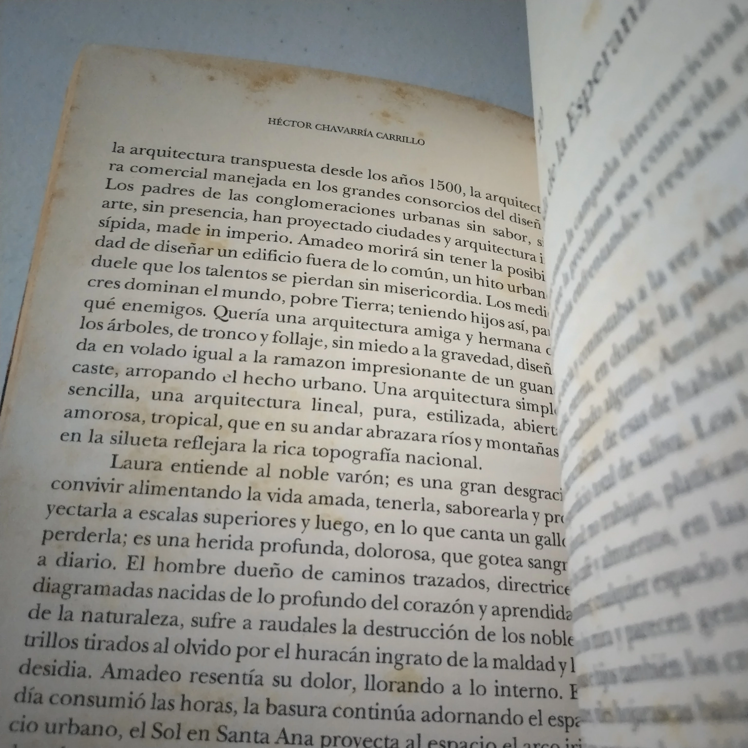 El dia del silencio, Héctor Chavarría, usado 3