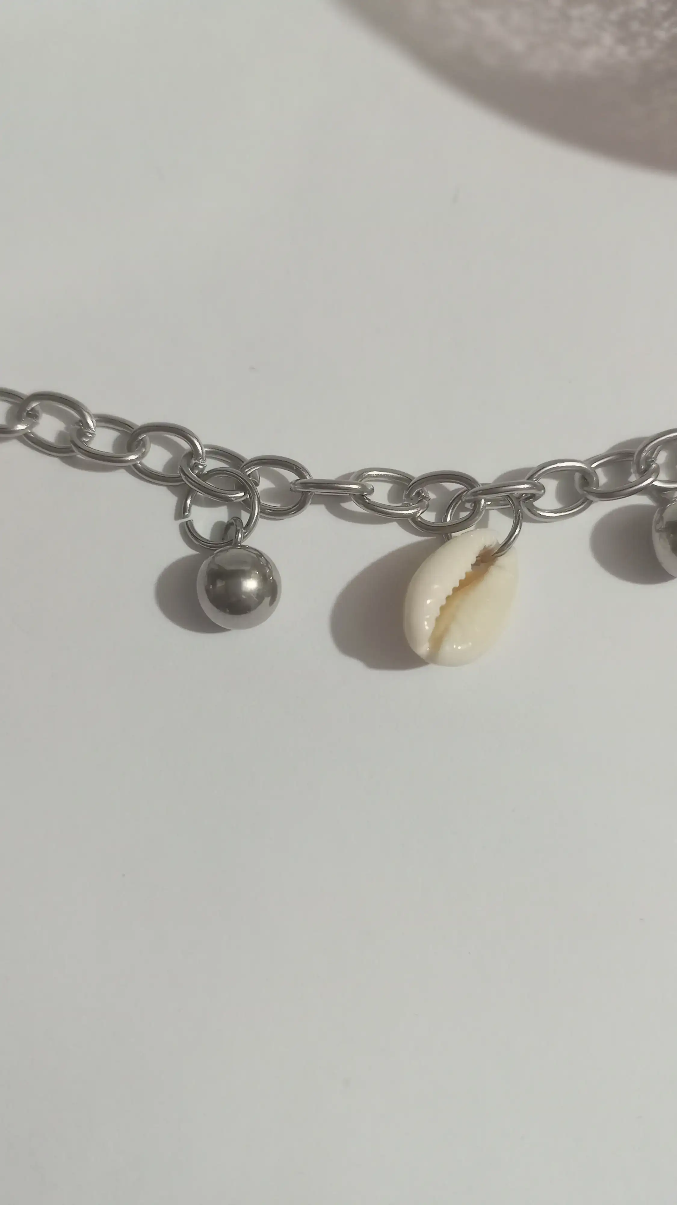 Pulsera con caracoles y bolitas 🐚🐚🐚🐚 2