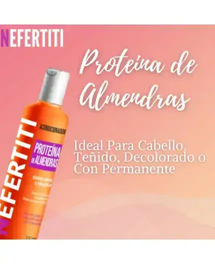 Acondicionador Proteína de Almendra 300ml - Nefertiti 3