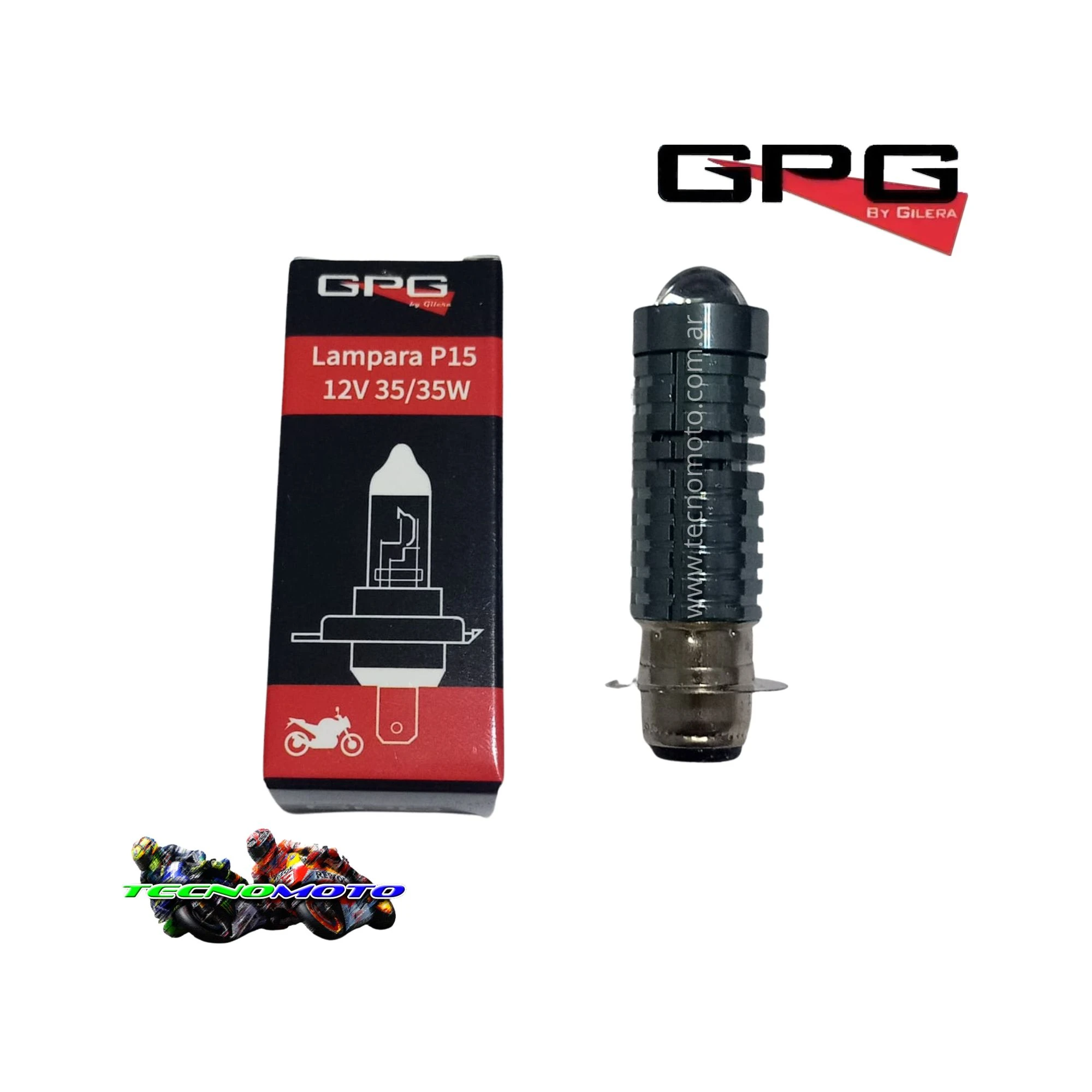 LAMPARA LED DEL.12V H5 S/P 35/35W C/LUPA 8000LM -50060