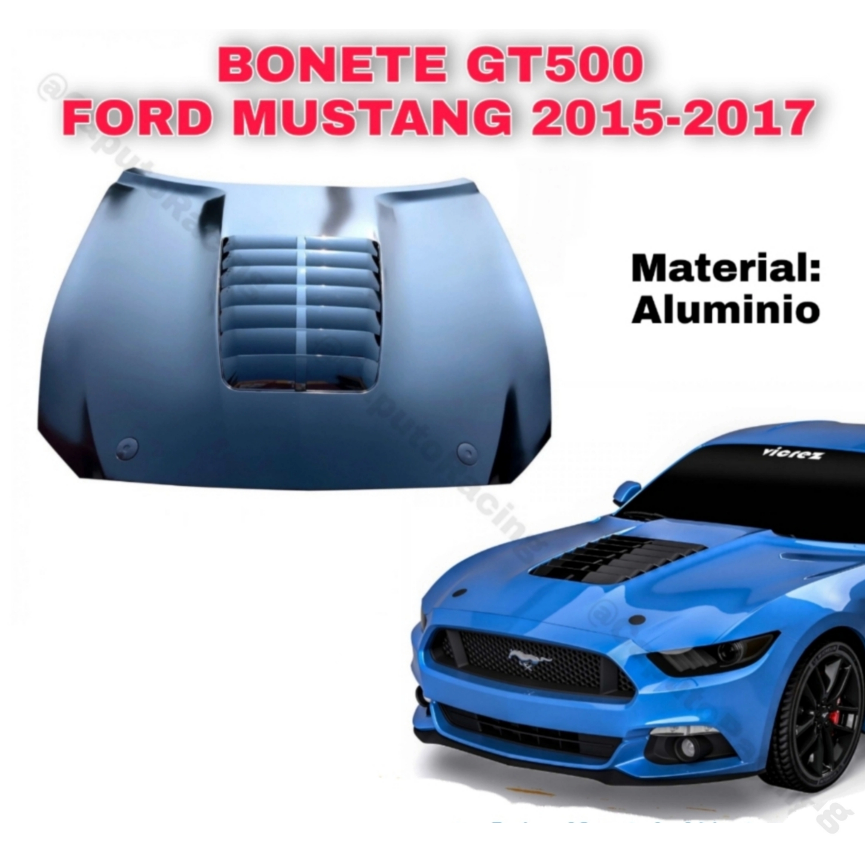 BONETE GT500 FORD MUSTANG 2015-2017