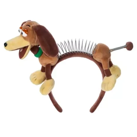 DIADEMA DE PELUCHE CON OREJAS DE PERRO SLINKY