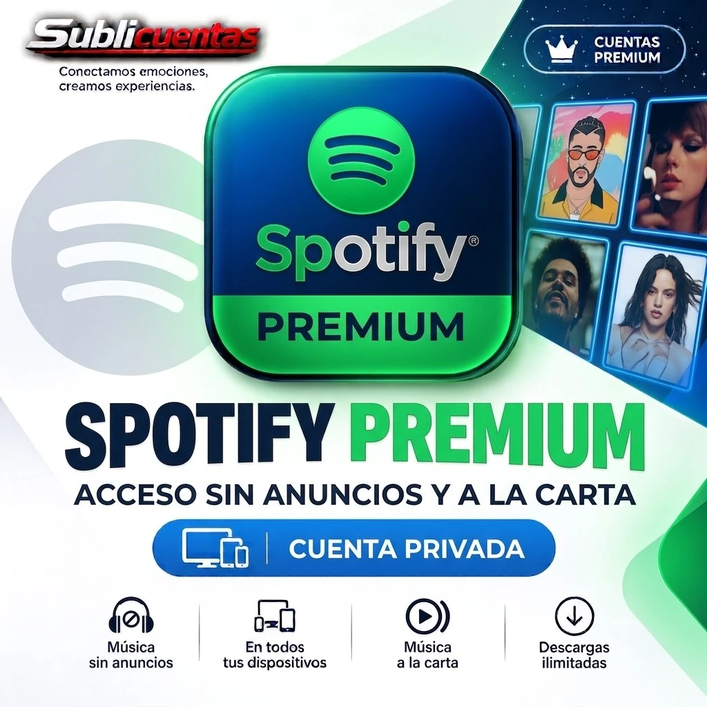 Spotify Premium 1 mes