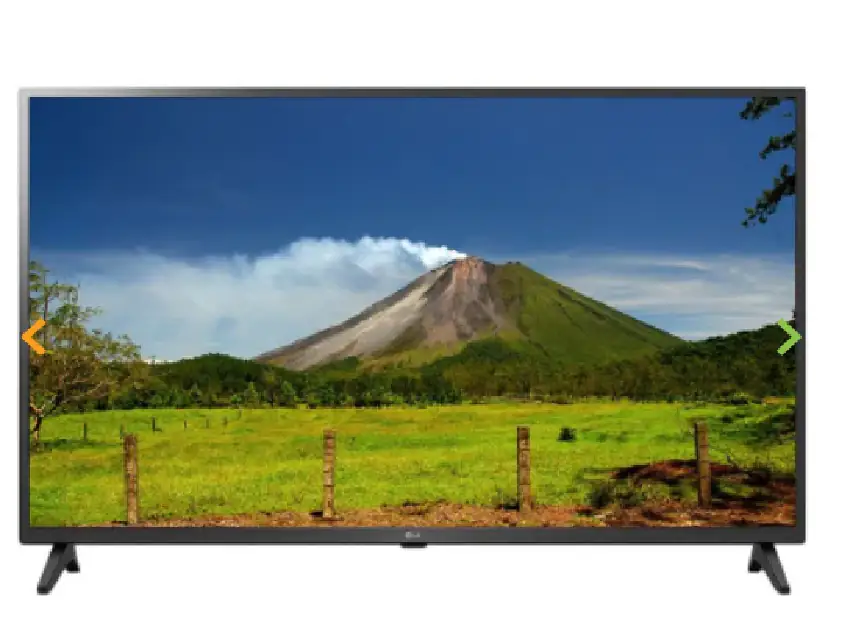 Pantalla 43P smart TV UHD 4K negra LG 