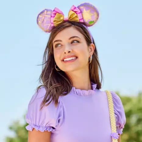 DIADEMA CON OREJAS DE RAPUNZEL 4