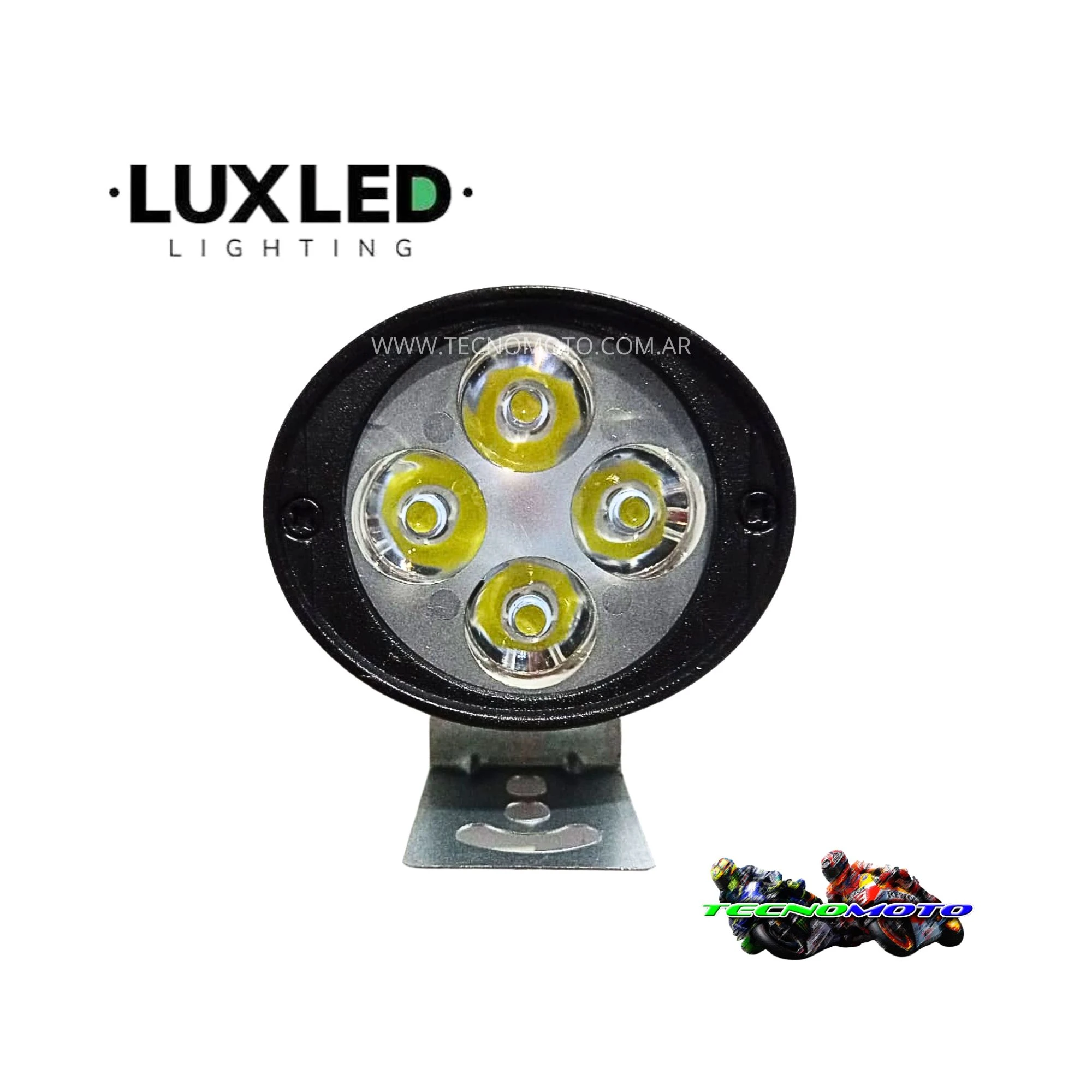 FAROL AUXILIAR LED REDONDO  4LED DJ-BYL10W-50176