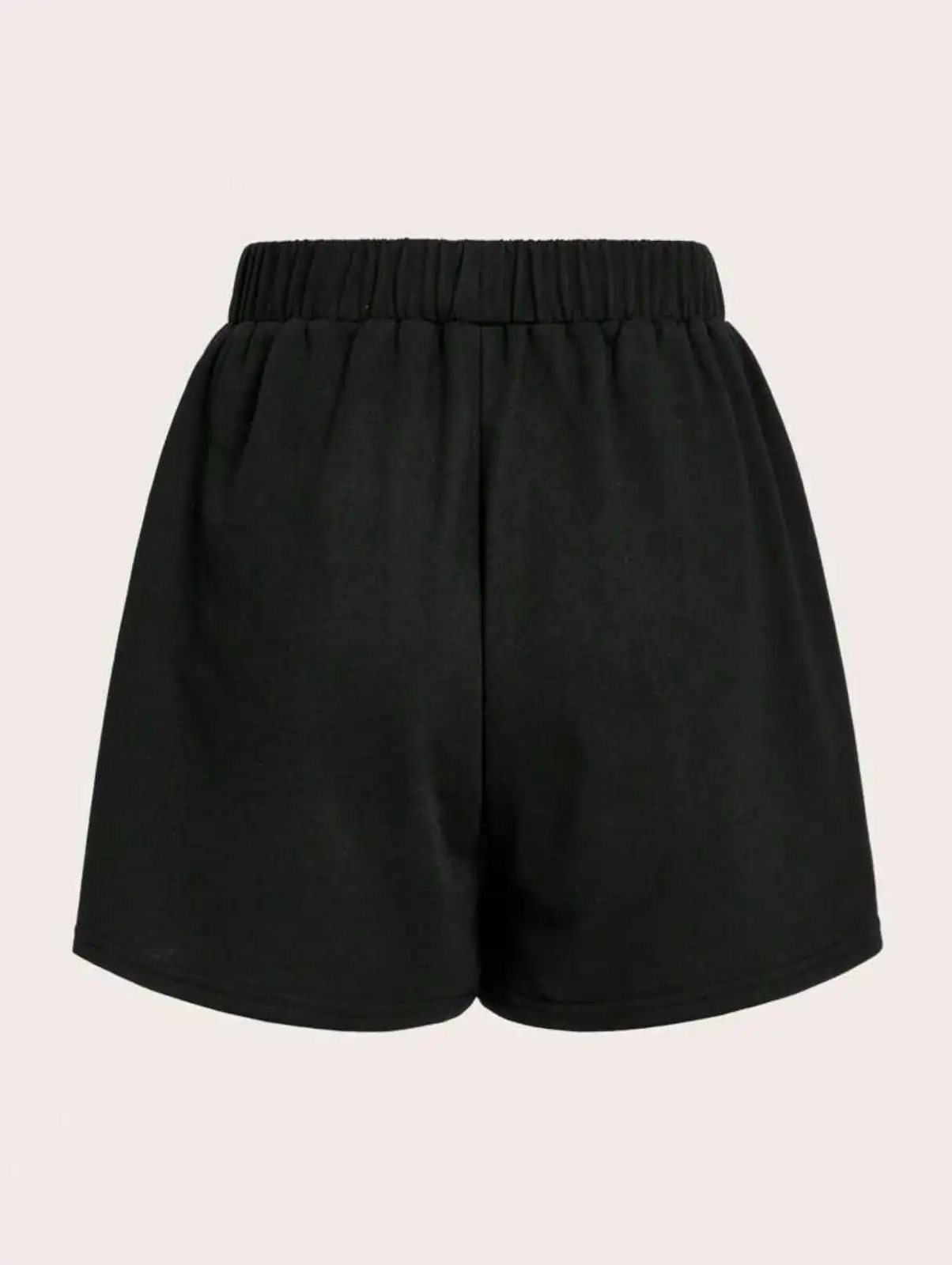 Hermoso short negro diseño gótico cruces - Romwe 2