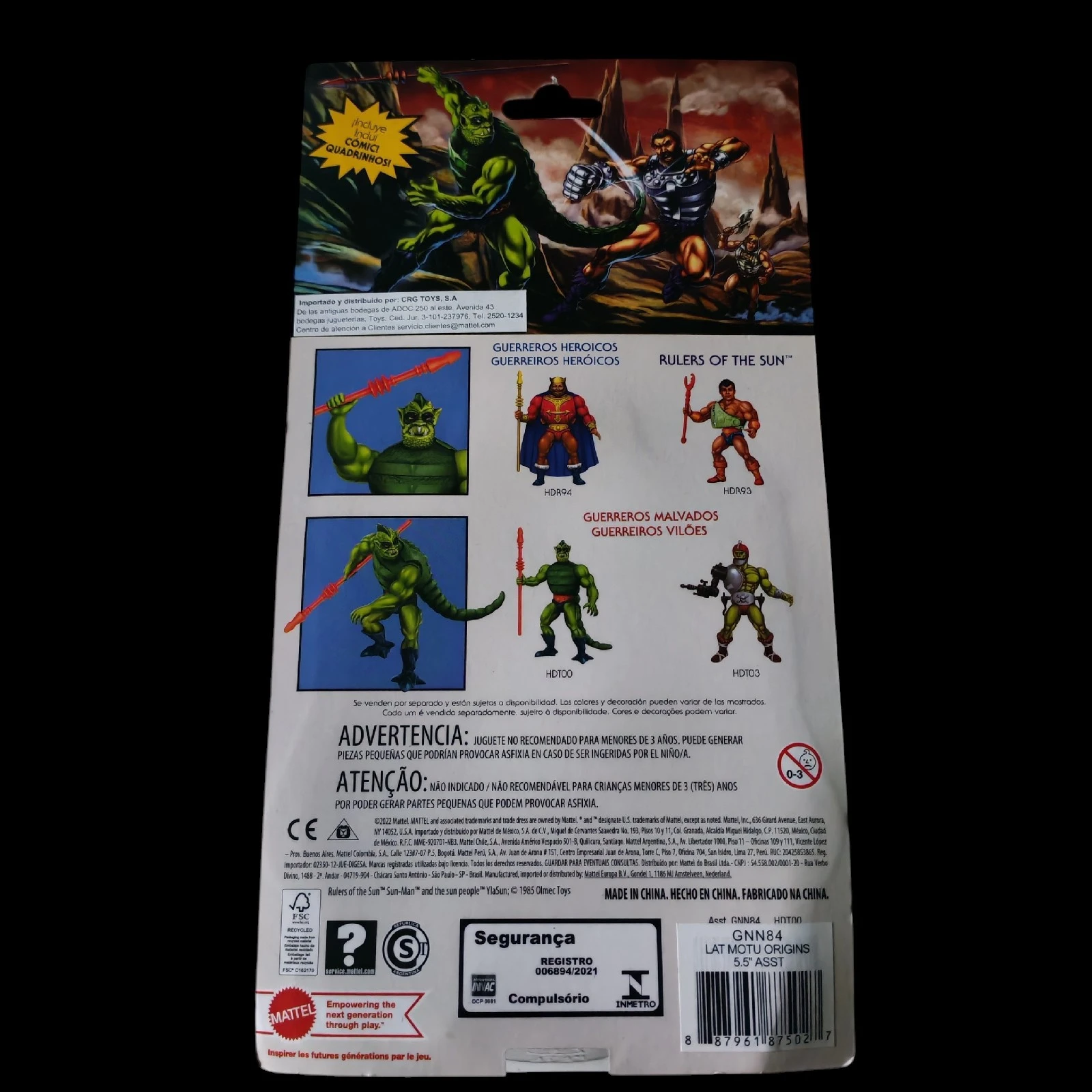 ° MOTU Wiplash Nuevo  2