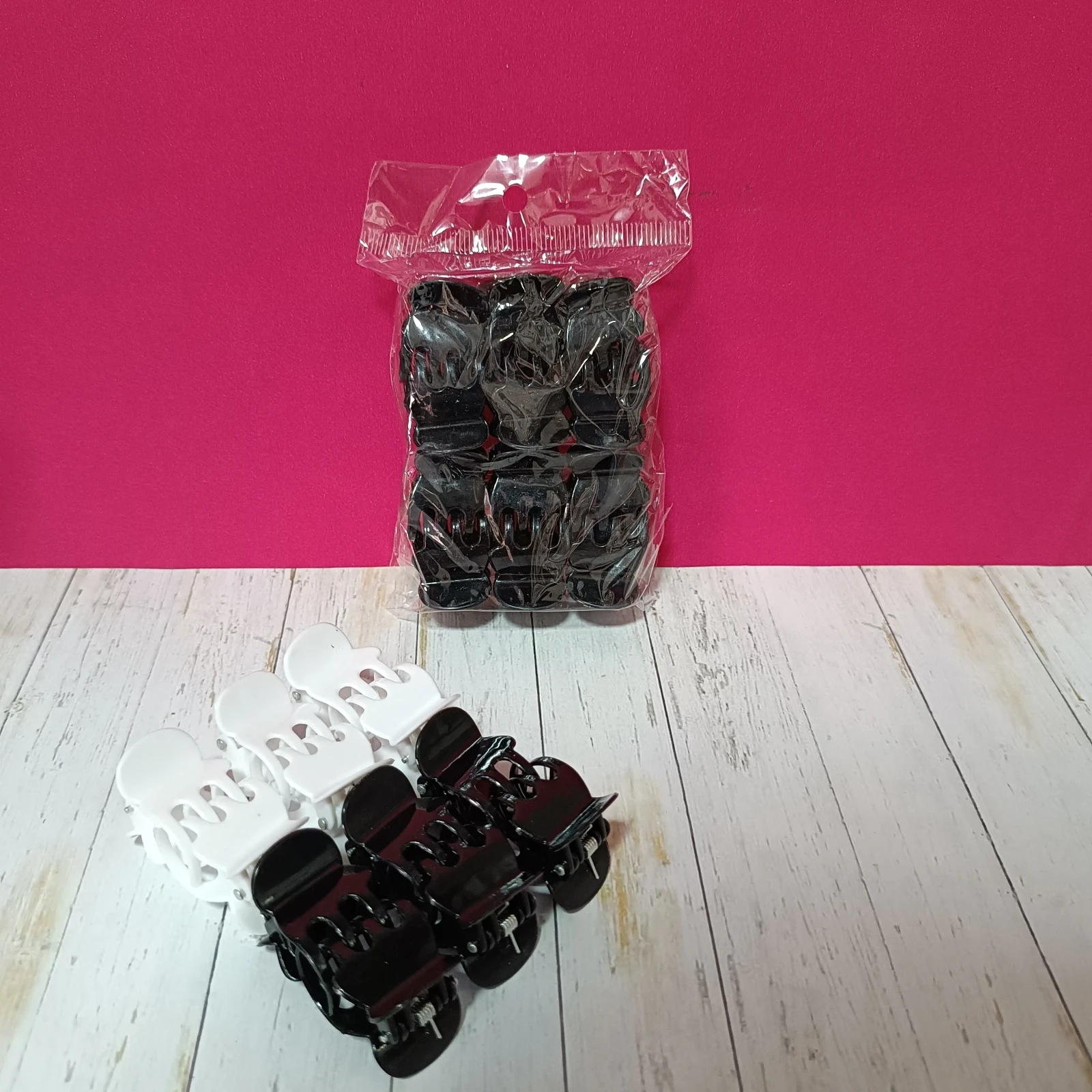 DOCENA MINI CAIMANES BLANCO NEGRO
