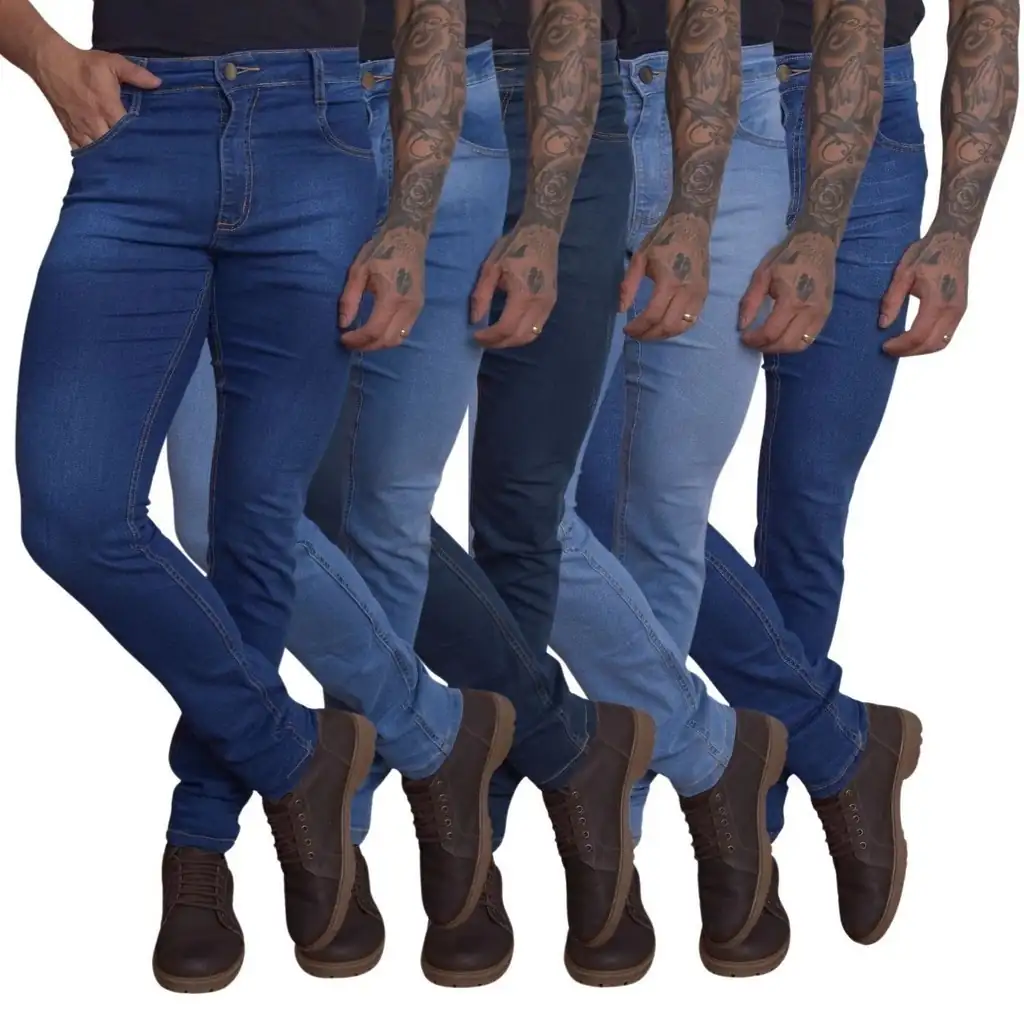 Calça Jeans com Elastano