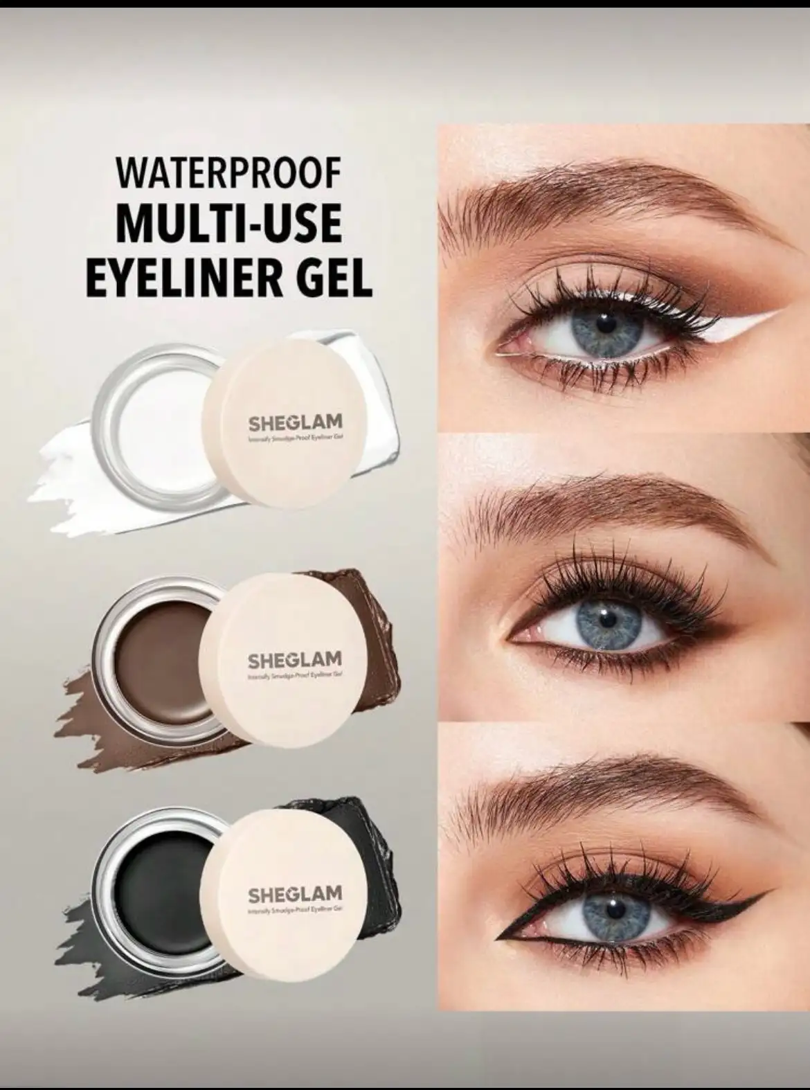 Delineador en gel sheglam  2