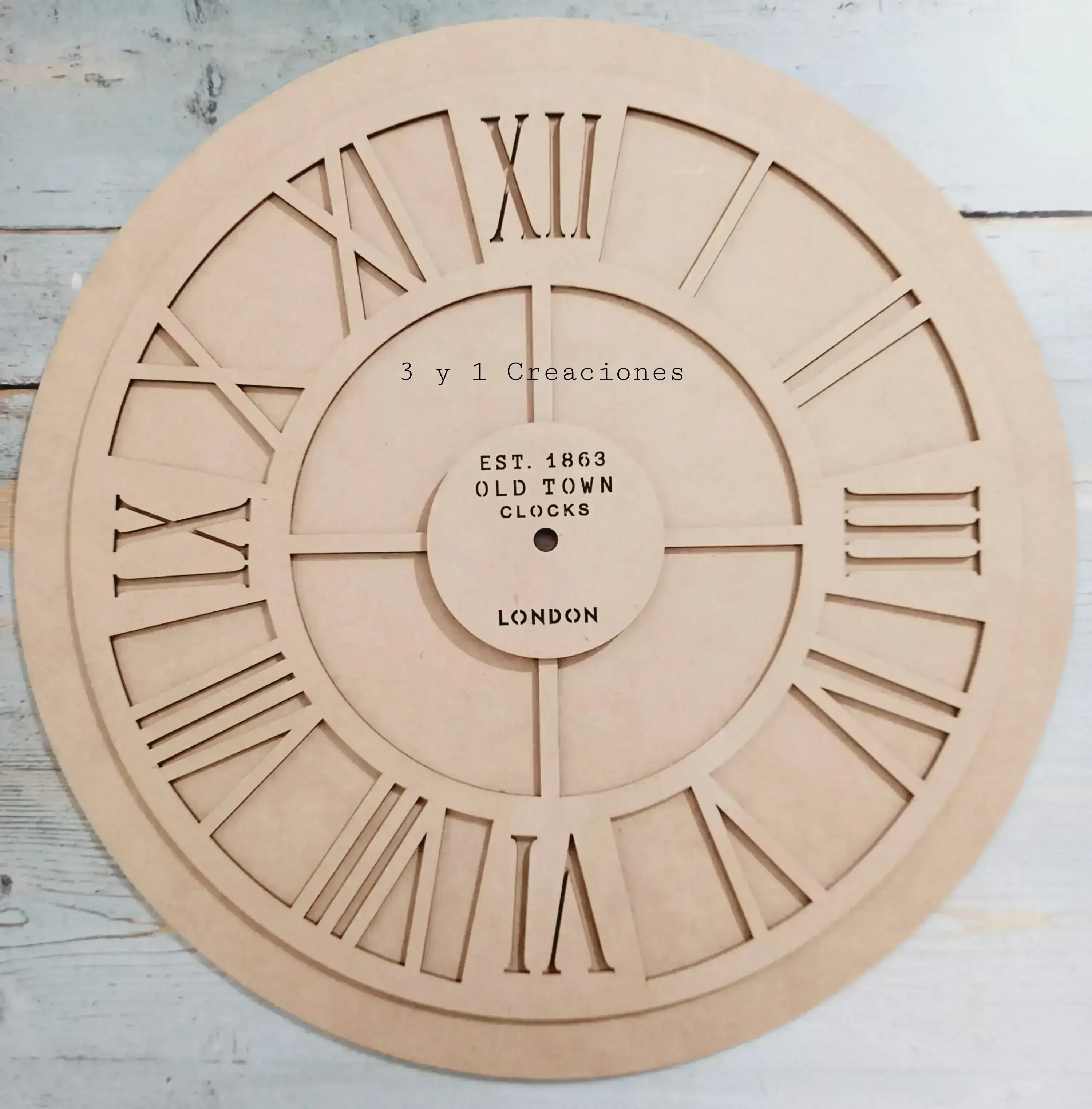 RELOJ INDUSTRIAL ROMANO 45 CM