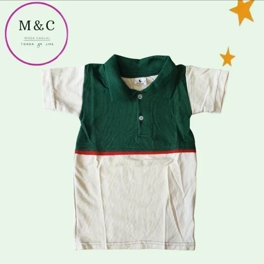 Playera Polo talla 8