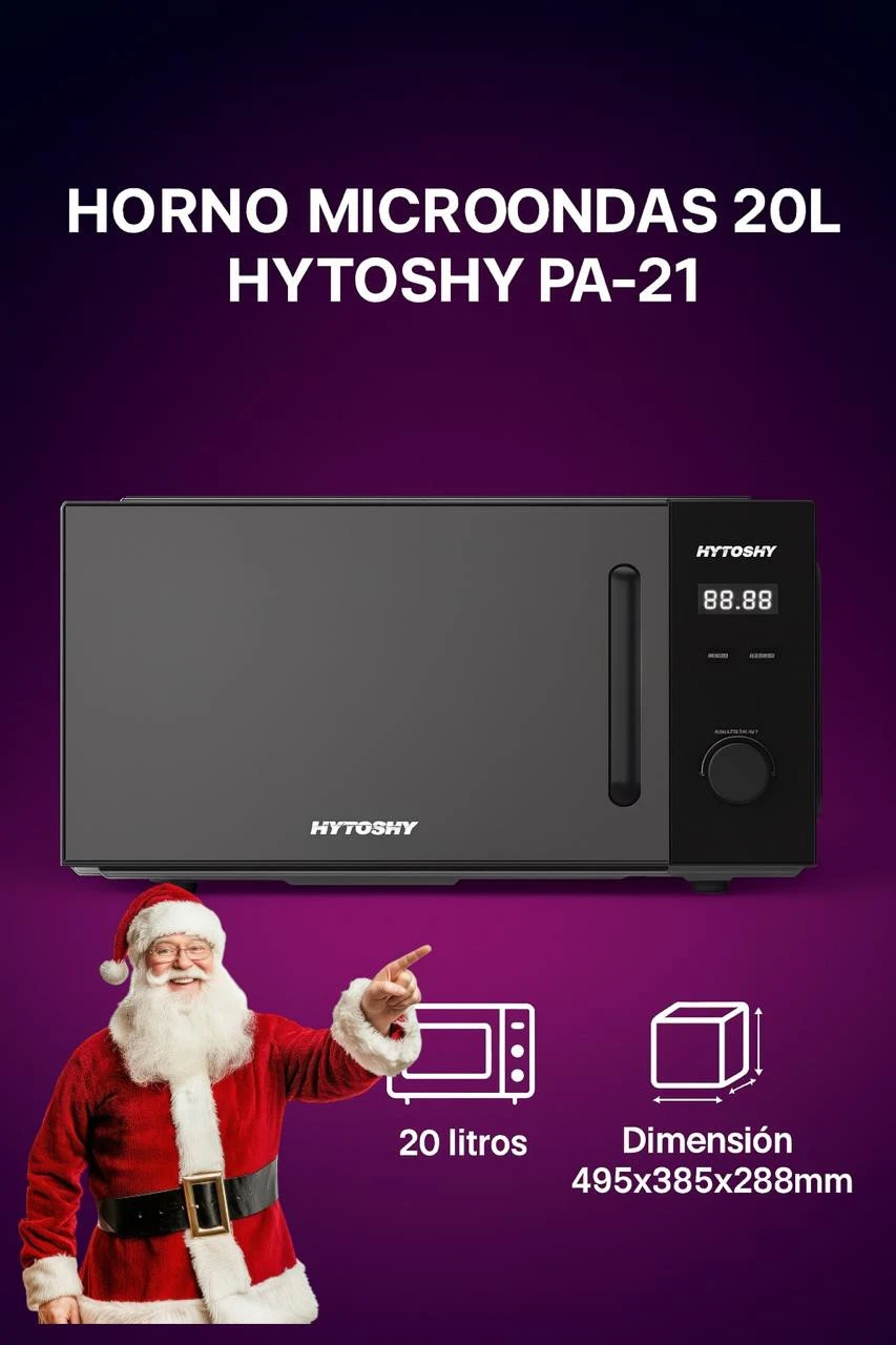 MICROONDAS HYTOSHY 20 LTS MECÁNICO*