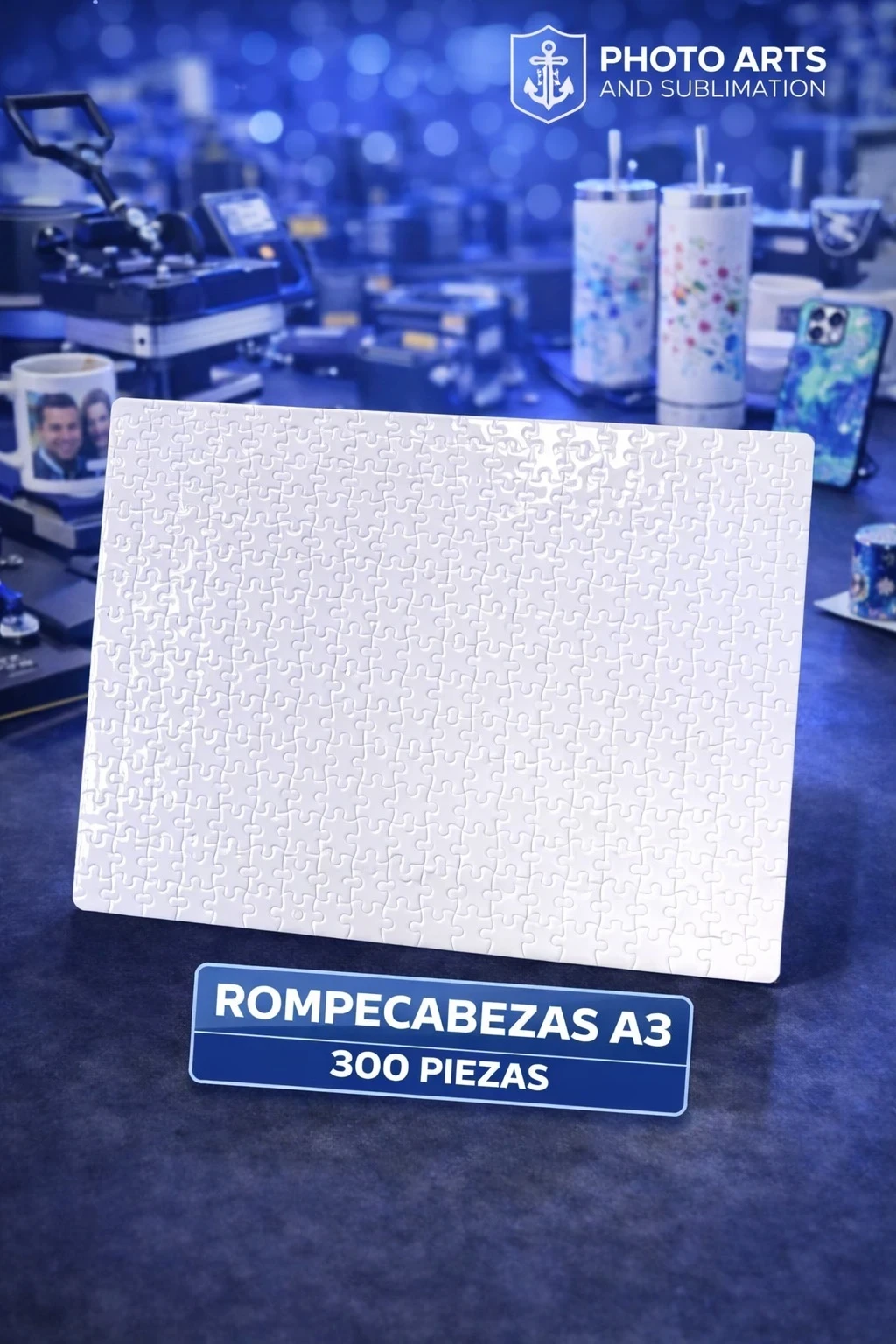 Rompecabezas A3 x 300 Piezas Sin Base