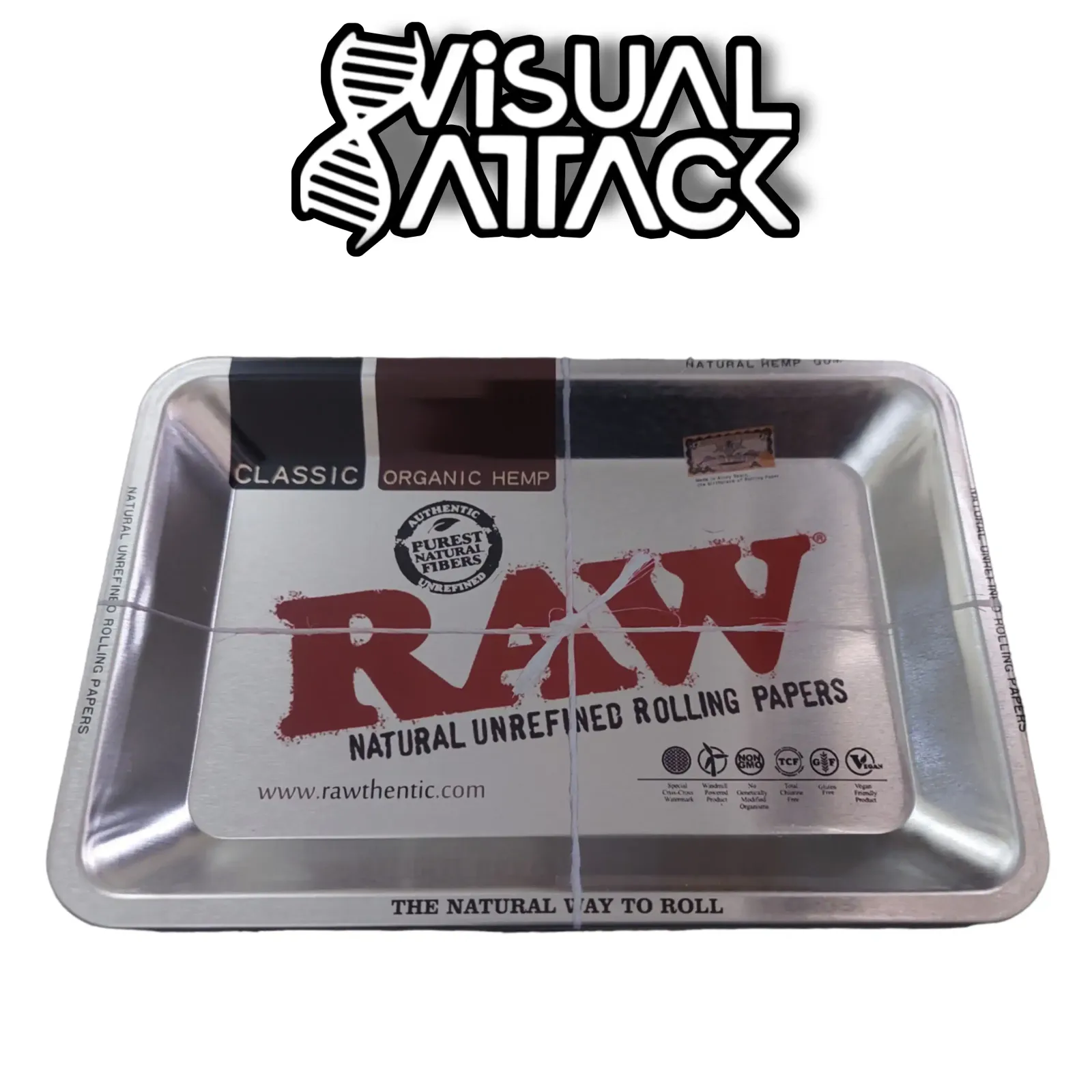 Charola Raw Silver Chica