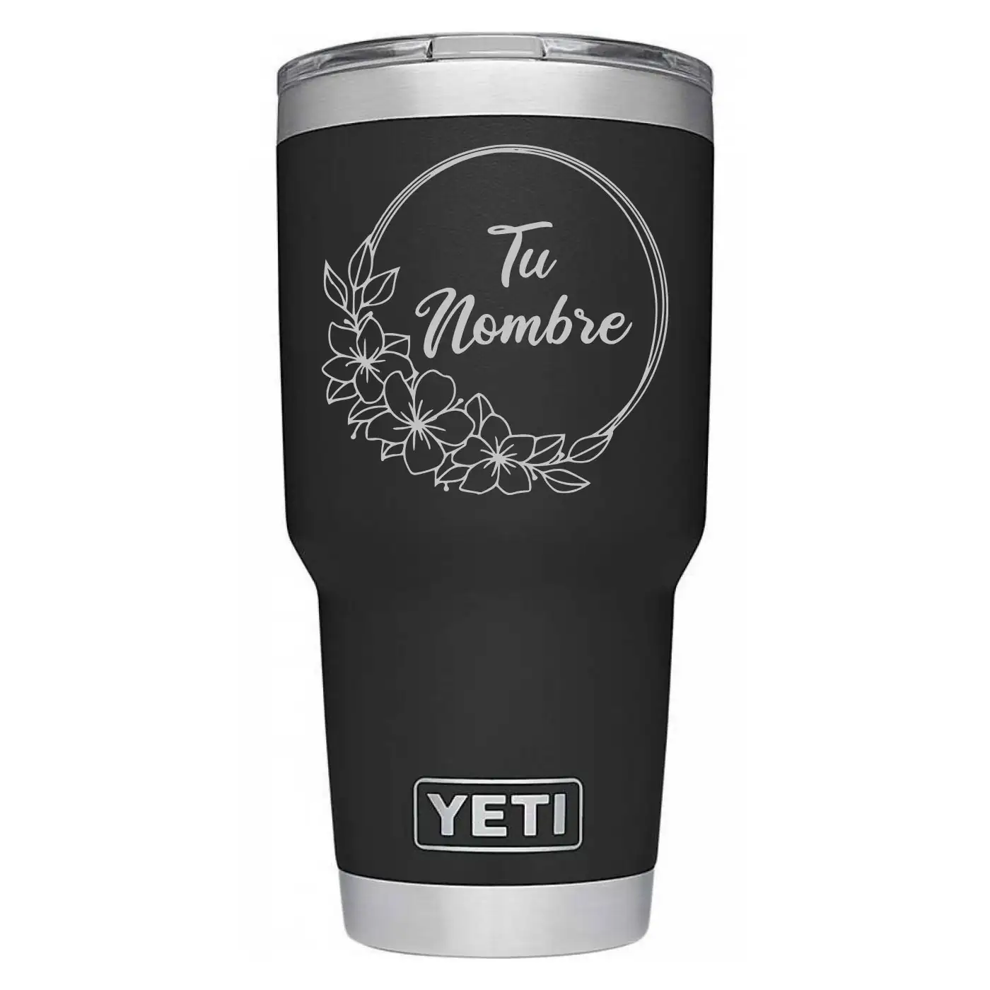 Vaso granado yeti girnalda flores 800ml acero inoxidable