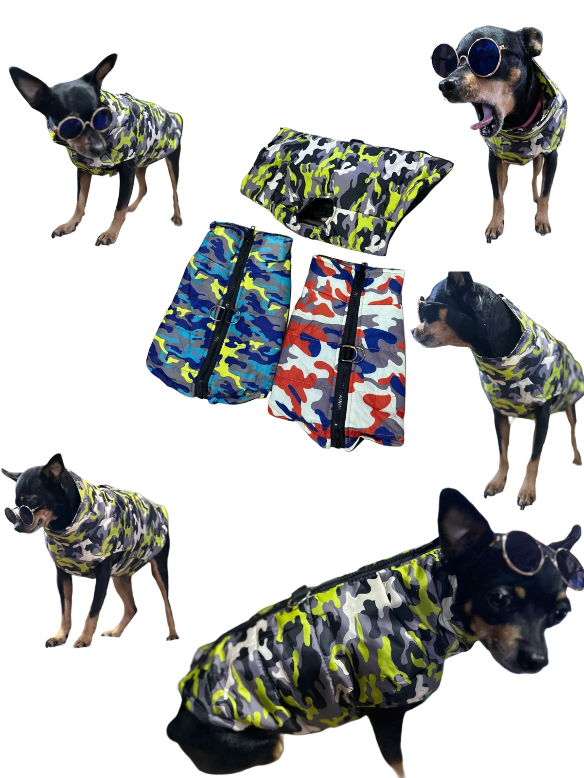 Chaleco camuf.c/cierre T.S 4