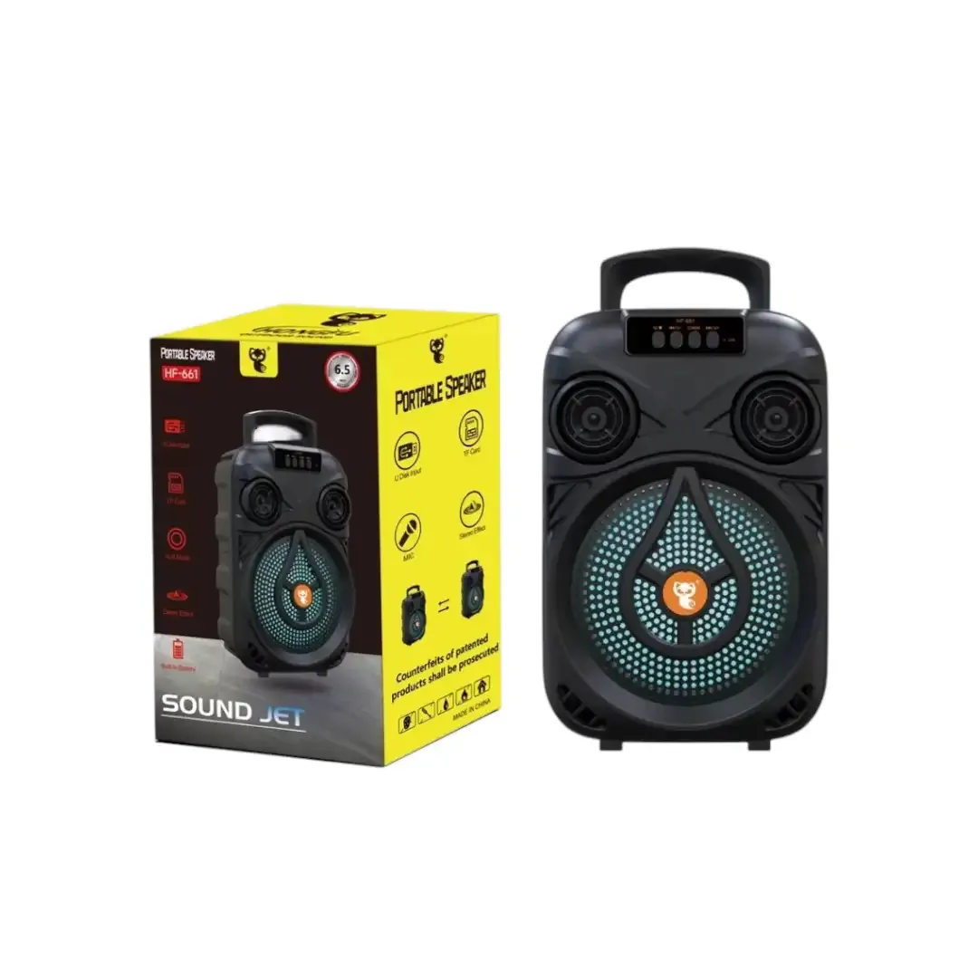 PARLANTE RGB 6,5" CON MICROFONO