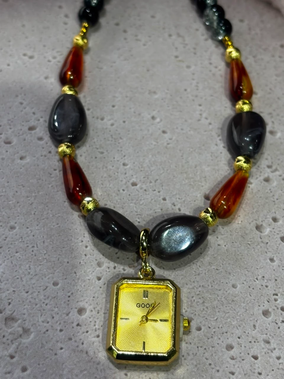 collar reloj 