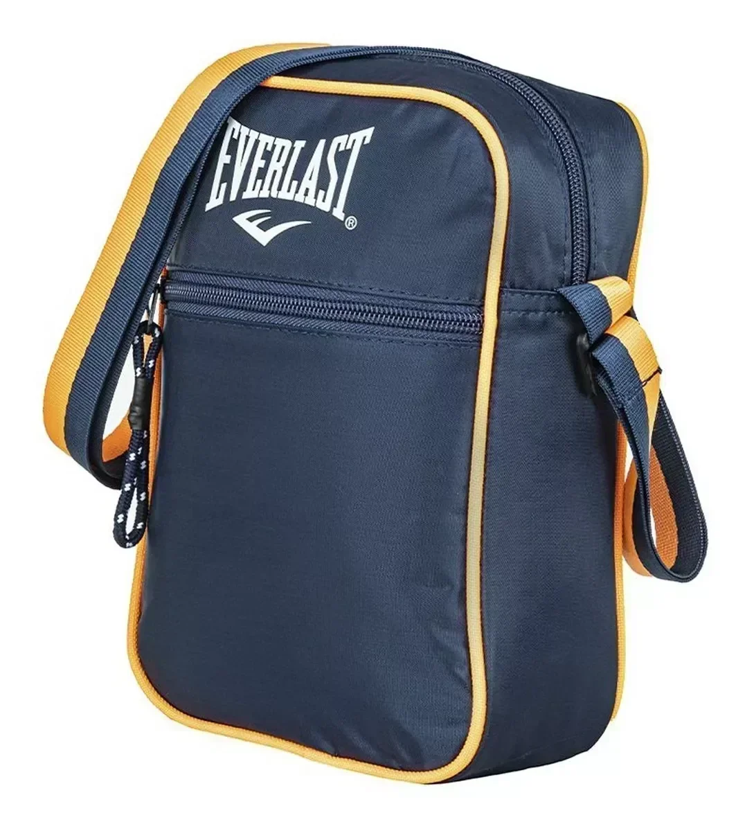 Morral Everlast Urbano Bandolera Ajustable Deportivo AZUL Y NARANJA 3