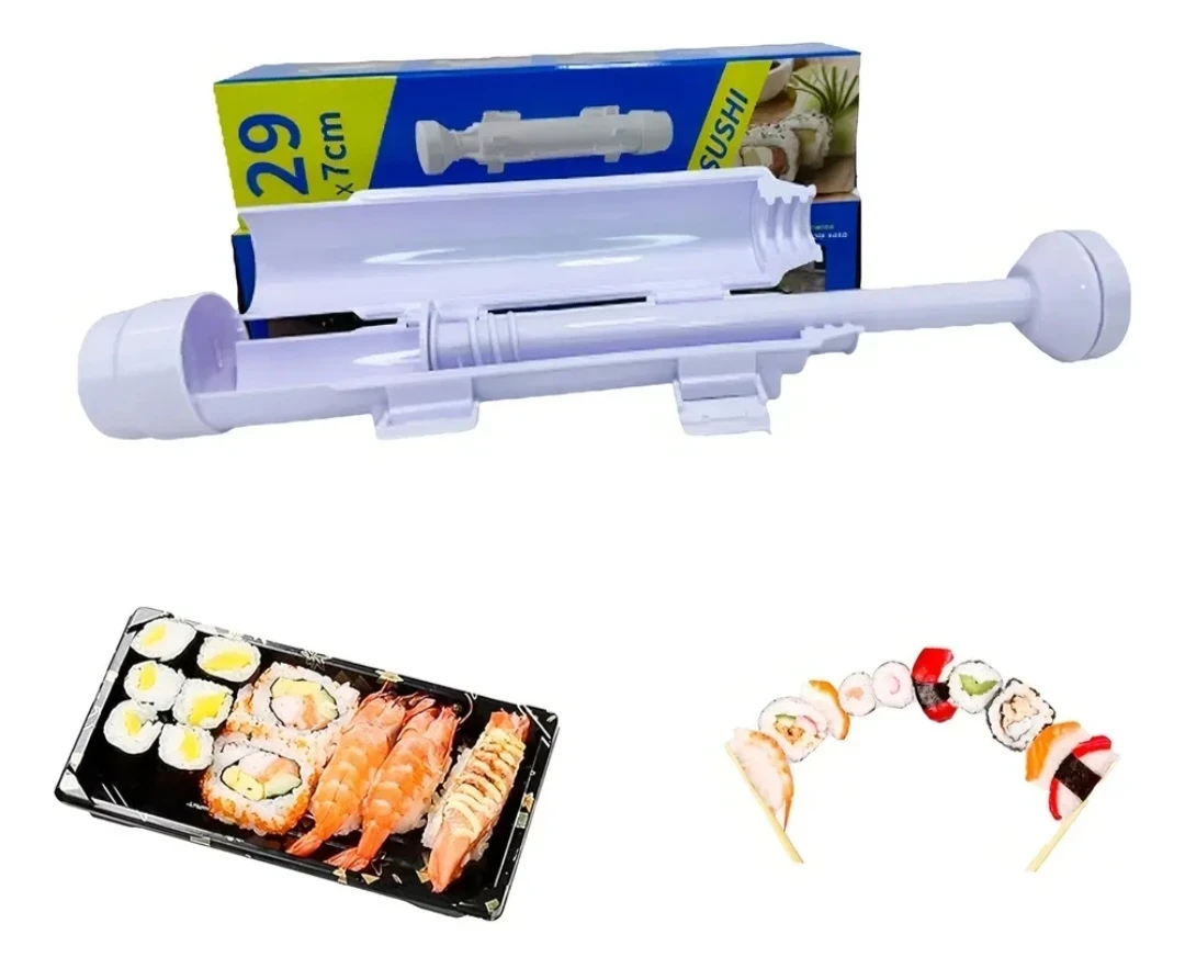 Máquina para Hacer Sushi Bazooka Rolls de 7" 2