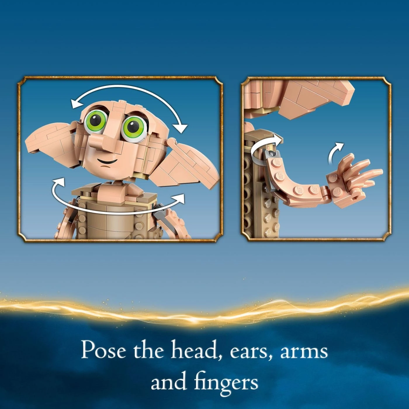 LEGO Harry Potter Dobby el elfo doméstico 3