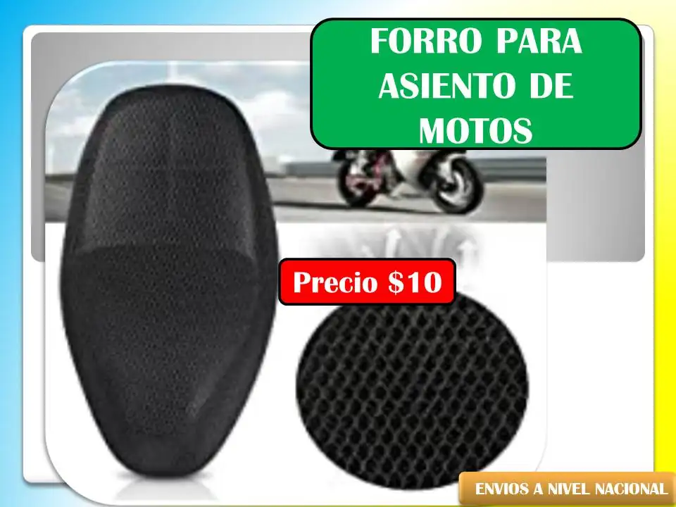 Forro para asientos de motos 