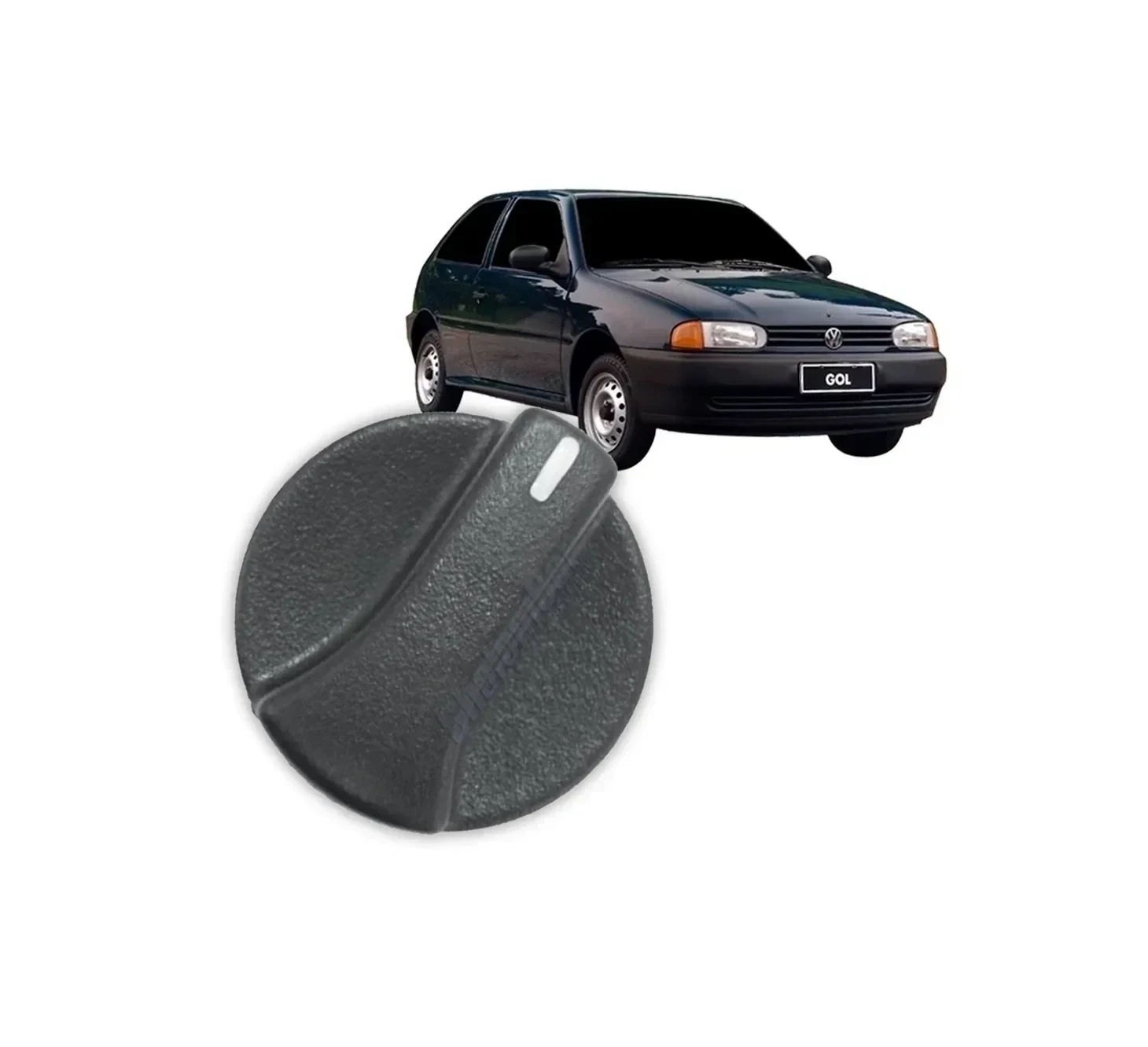Perilla boton aire acondicionado Vw Gol / Parati / Saveiro 1996-2006 / 697623 697609