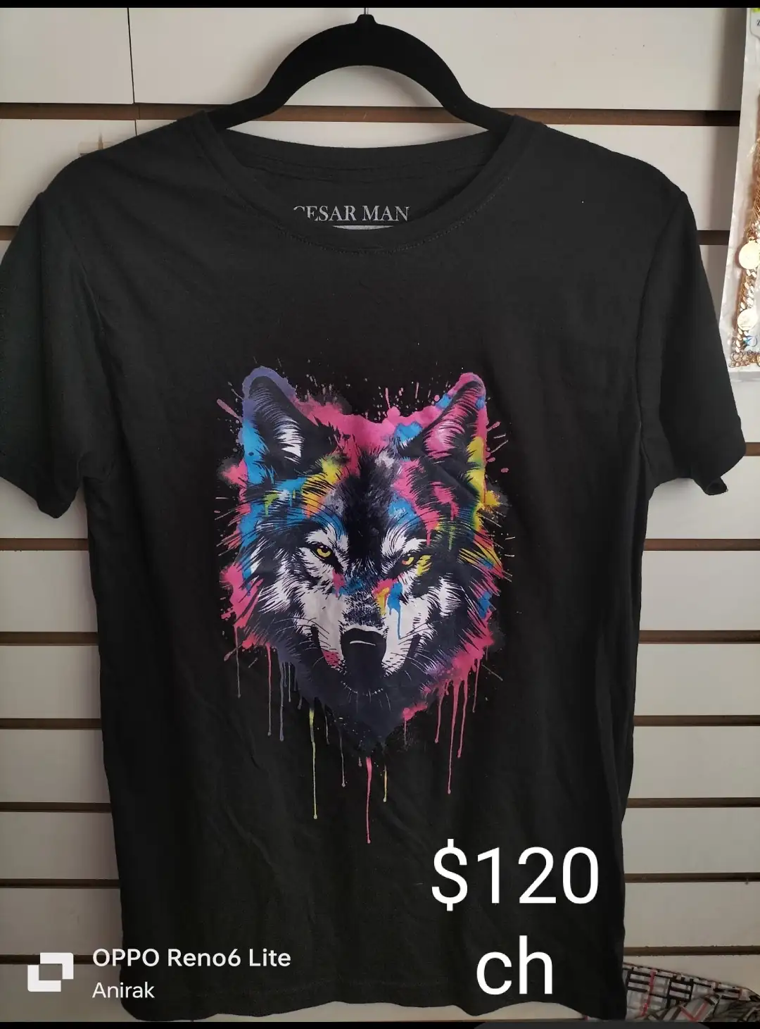 Camisa lobo  colores