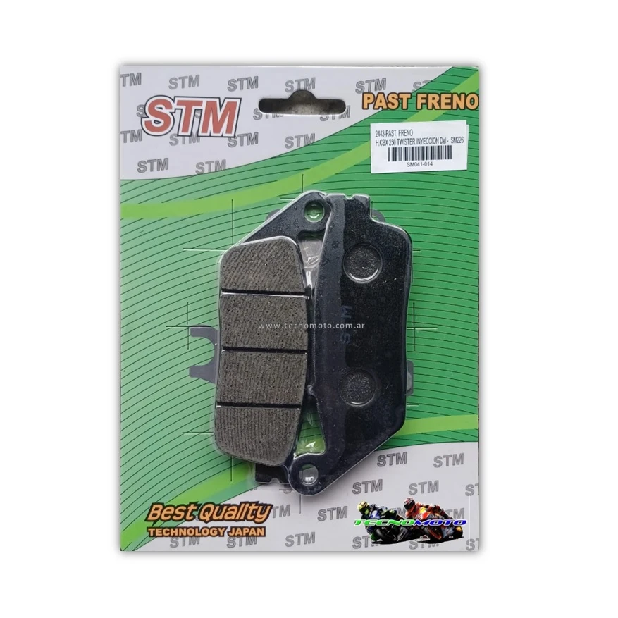 PASTILLA FRENO A226  HONDA 250 TWISTER INY. -DEL. -49414