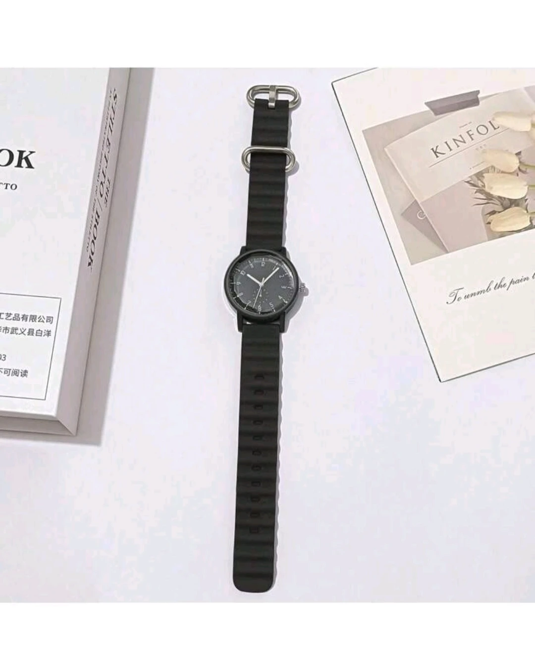 Reloj minimalista/ Correa de silicona 3