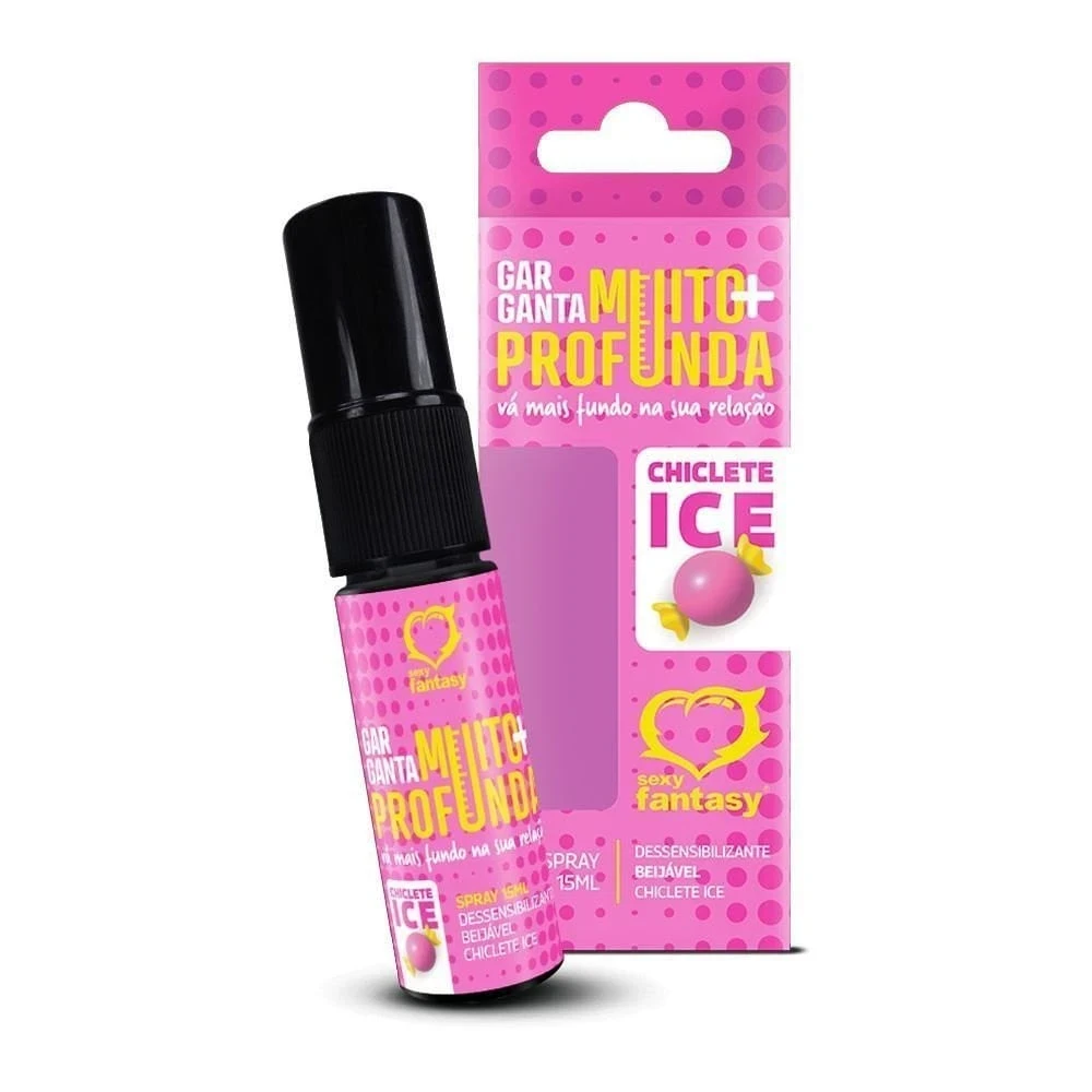 Aromatizante E Anestésico Oral Garganta + Profunda SABOR CHICLE