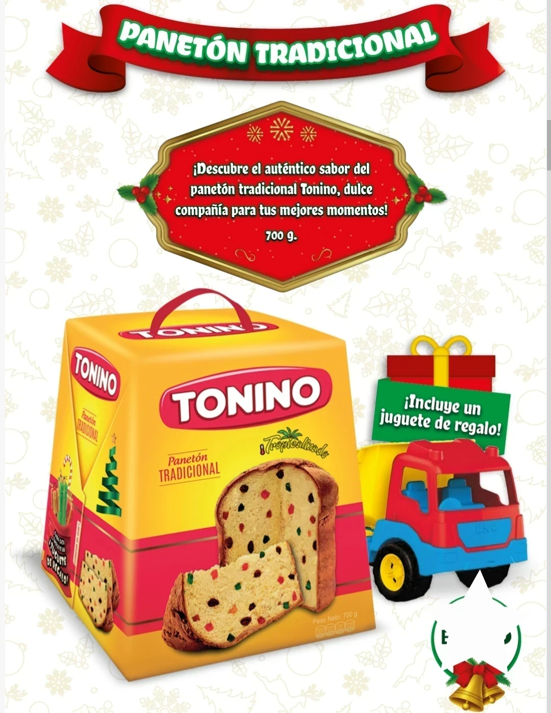 PANETON TONINO CAJA FRUTADO 