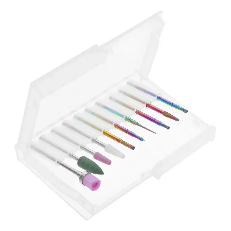 KIT DE BROCAS PARA DRILL DE UÑAS  2