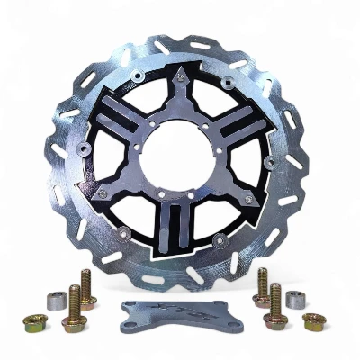 DIS Xtz 125 / DIS Xtz 150 / DIS Xtz 250 Disco flotante plateado 320 mmDIS Xtz 125 / DIS Xtz 150 / DIS Xtz 250 Incluye accesorios de instalación