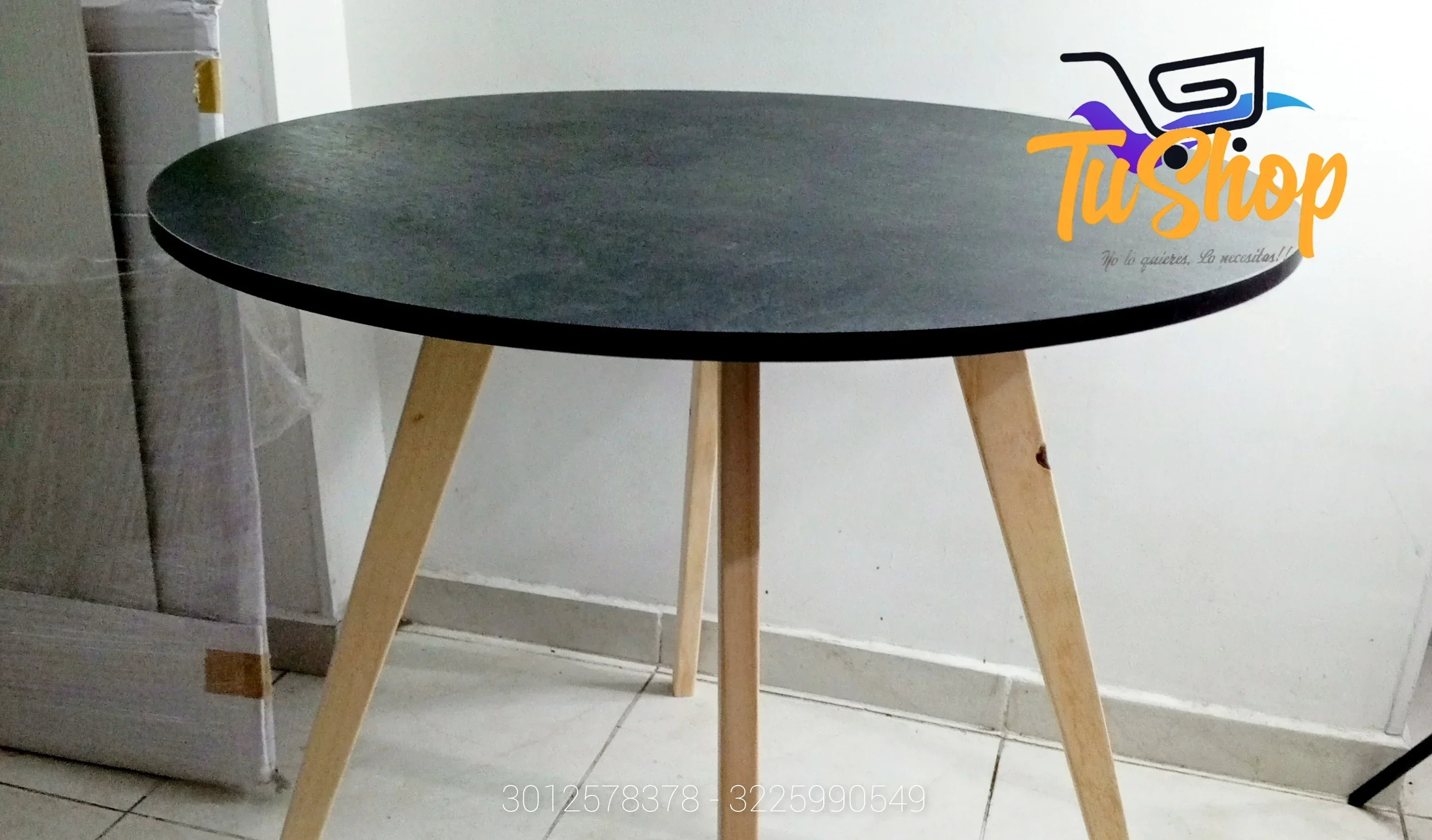 Comedor Redondo 4 Puestos Tipo Nordico  6