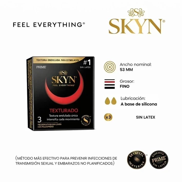 Preservativos Skyn Texturados