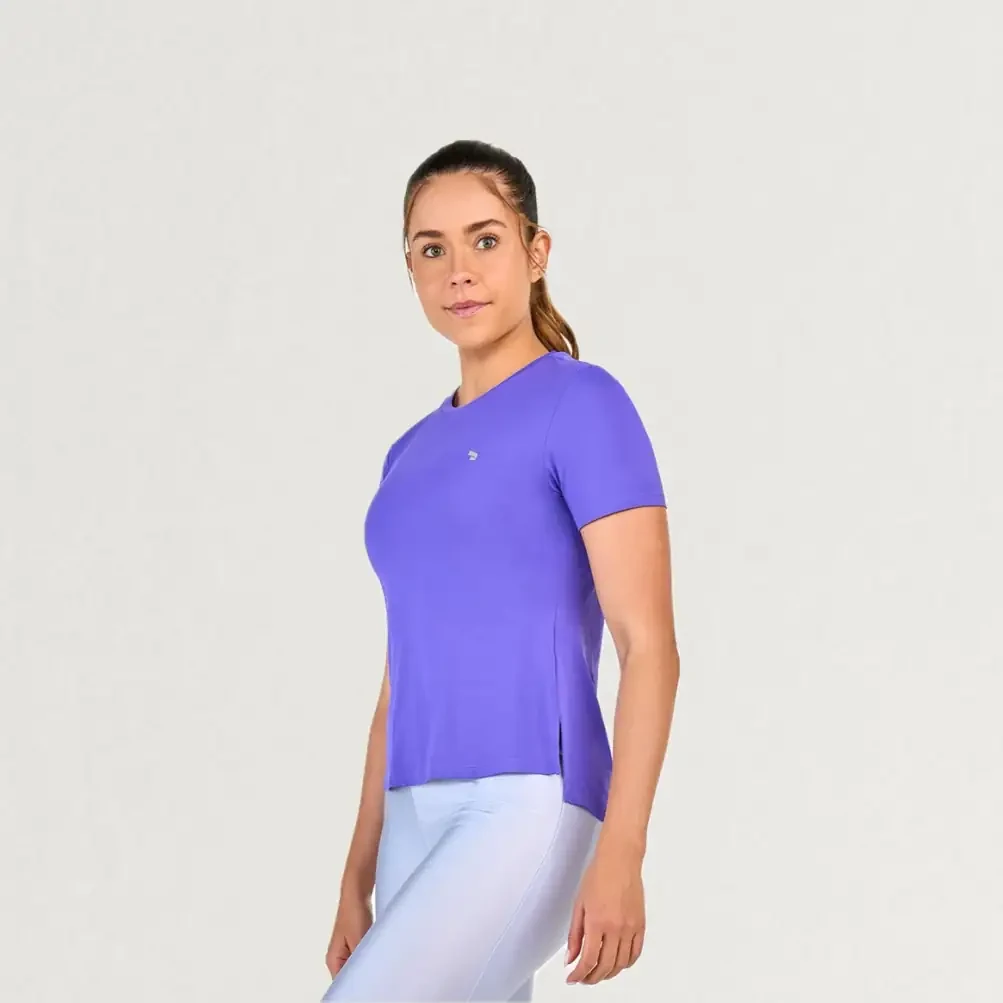 T-shirt Alto Giro Alongada 
