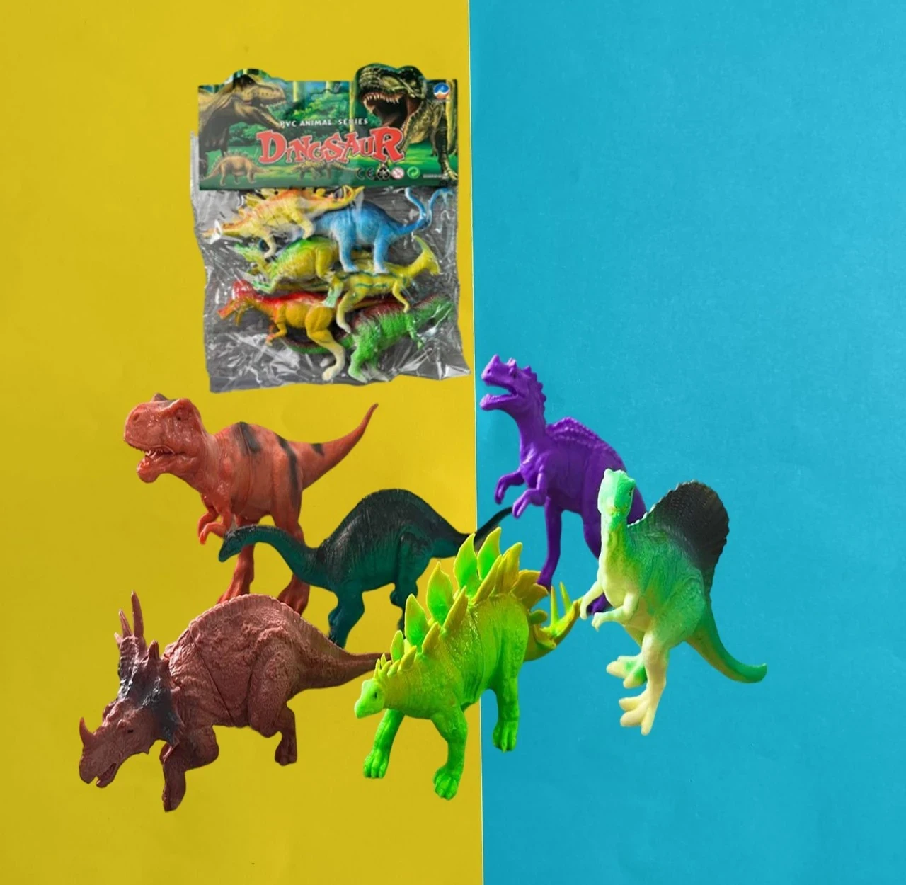 PAQUETE DINOSAURIO X6