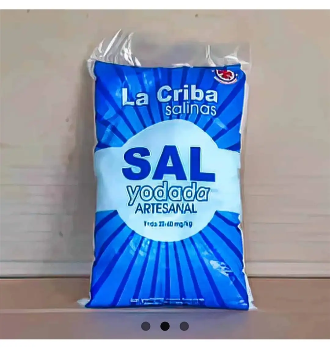 Sal Yodada Artesanal La Criba 1lb