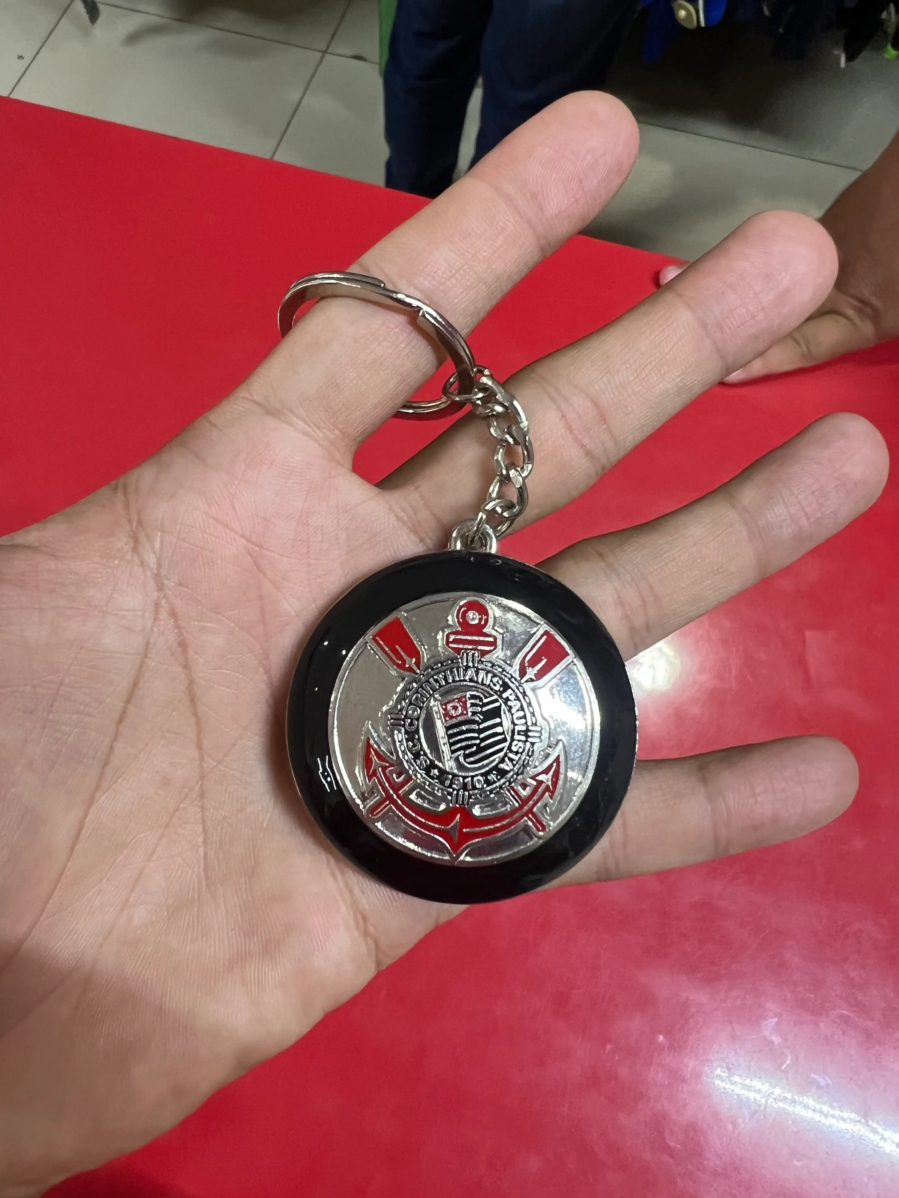 Chaveiro metal Corinthians 