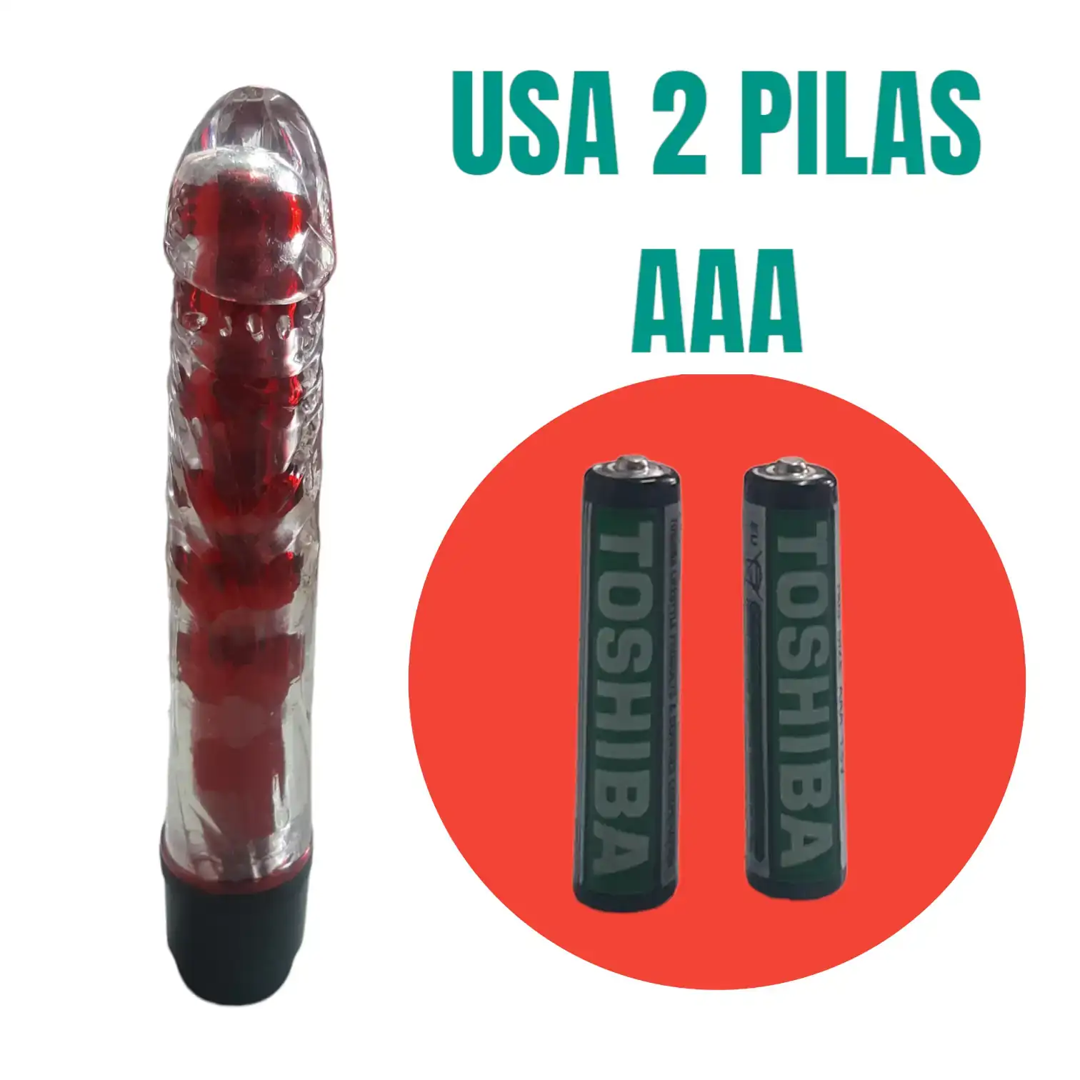VIBRADOR CRISTAL 6.8"