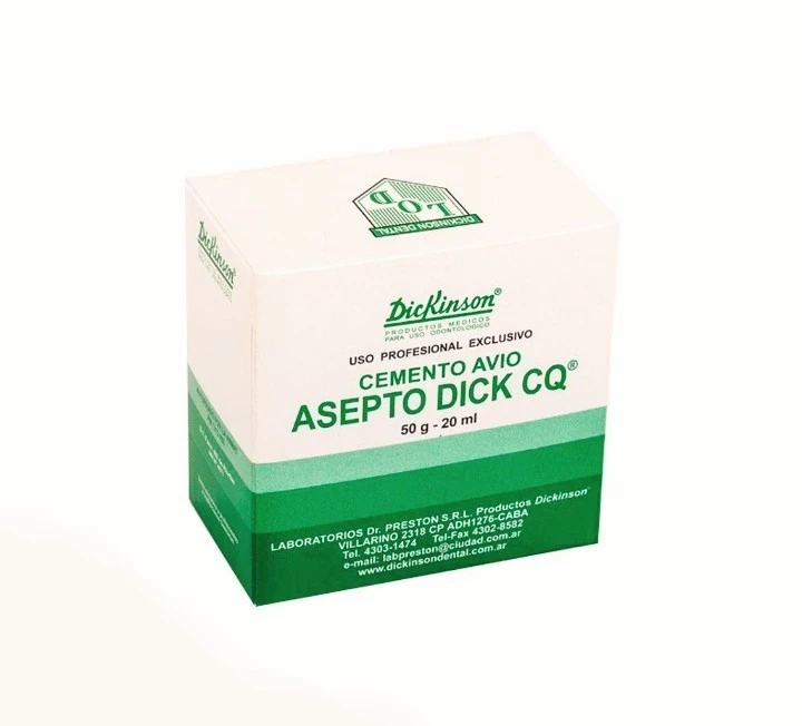 CEMENTO QUIRÚRGICO AVÍO 50gr + 20ml - DICKINSON 