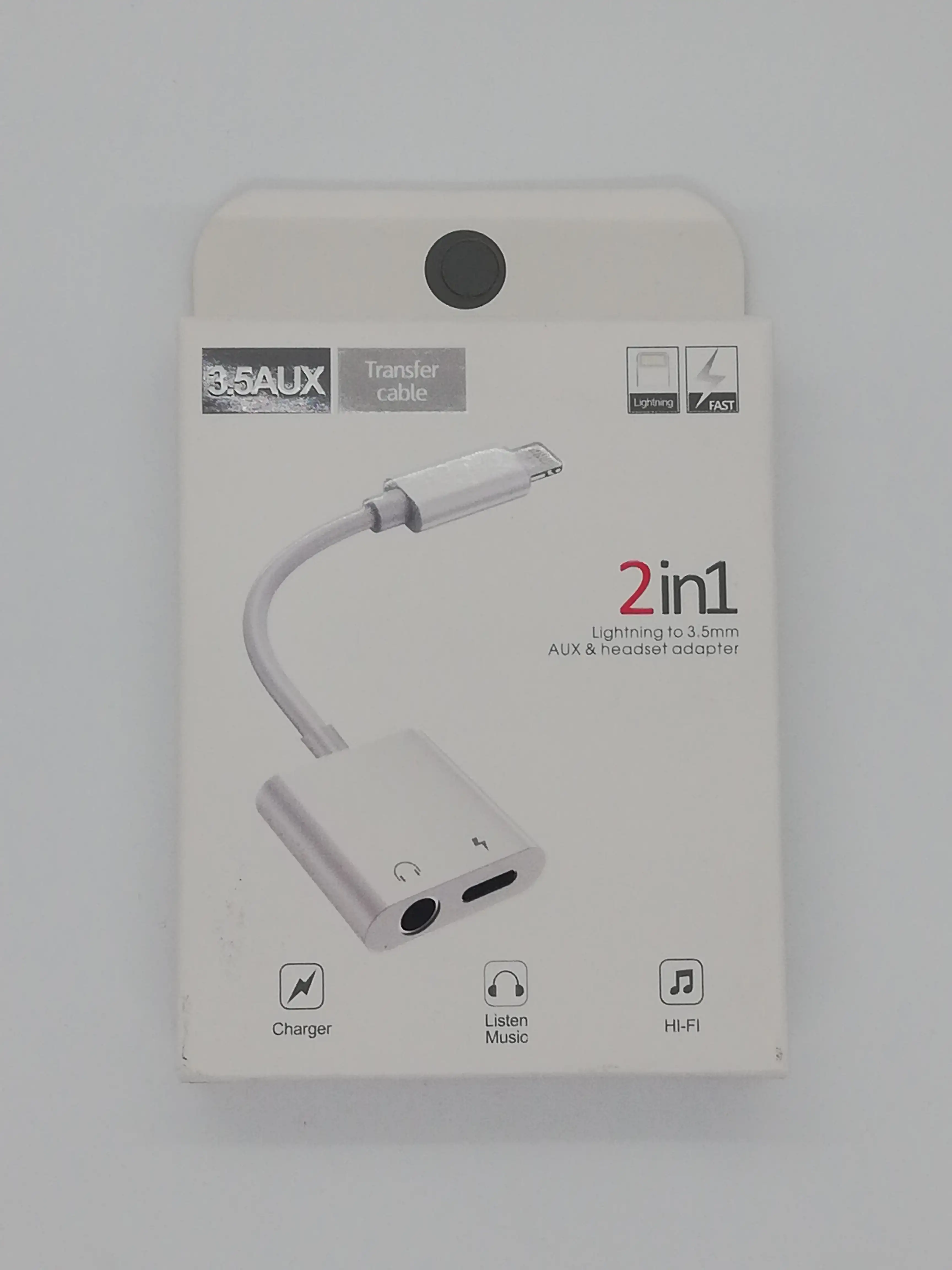Adaptador JACK para Iphone 